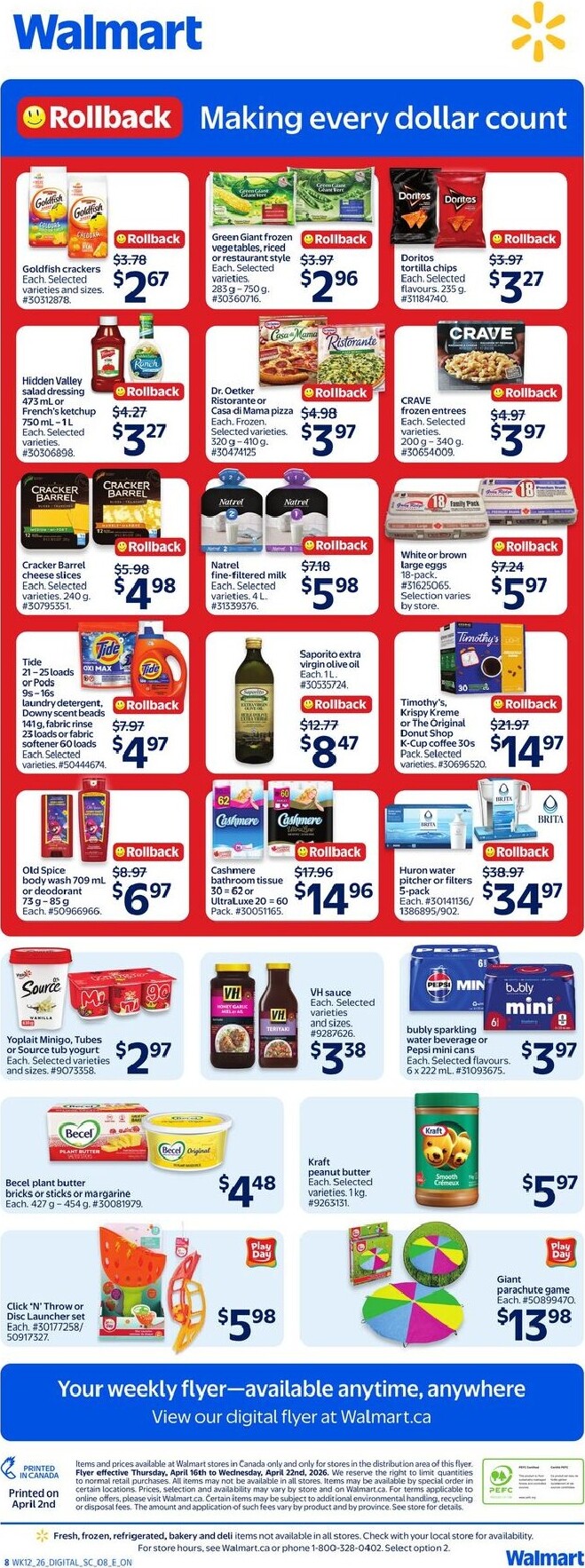 walmart - New Walmart Flyer for This Week – 2026-04-16 to 2026-04-22 - page: 2