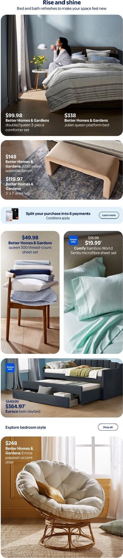 walmart - Walmart - Spring Home Flyer Valid from 2026-04-02 to 2026-04-29 - page: 3