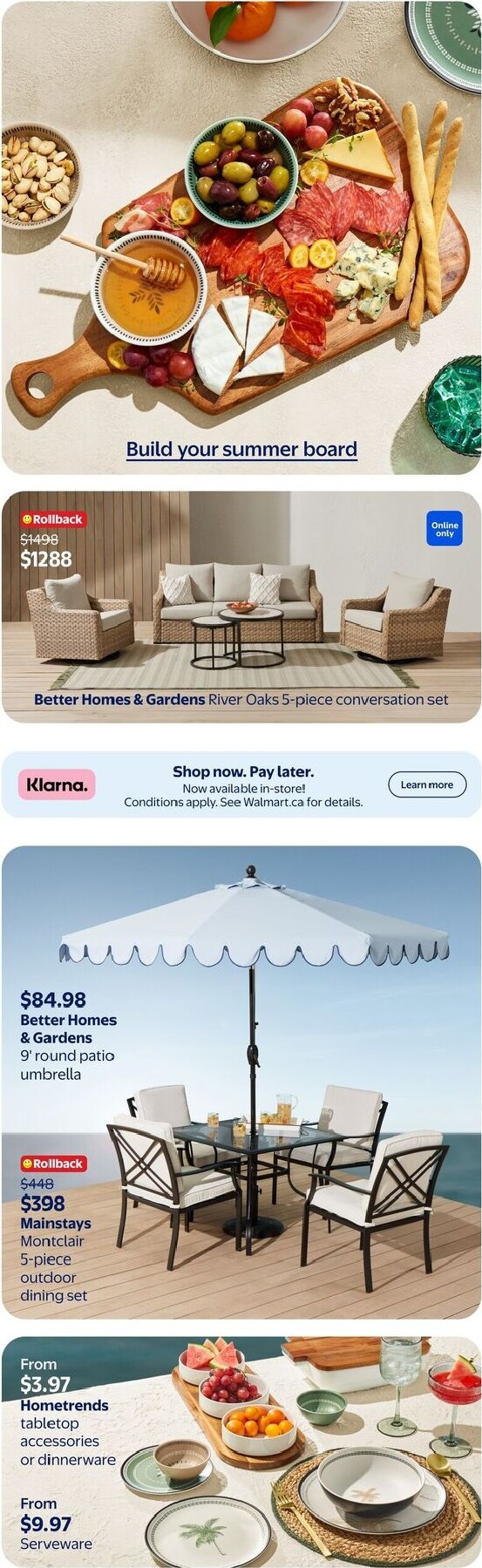 walmart - New Walmart - Summer Home Flyer for This Week – 2026-04-30 to 2026-05-27 - page: 15