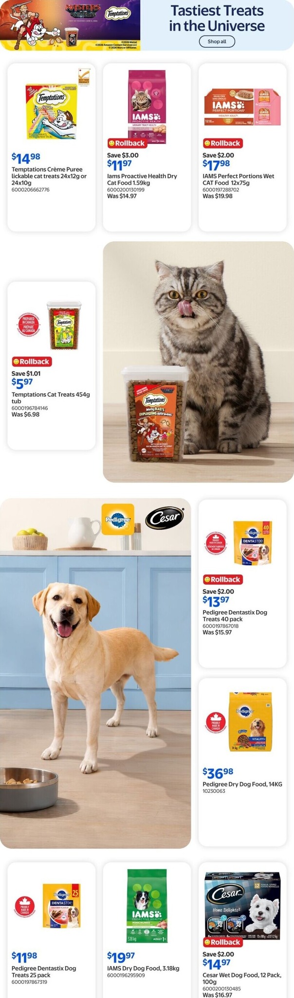 walmart - Walmart - The Pet Event Flyer Valid from 2026-04-30 to 2026-05-27 - page: 6