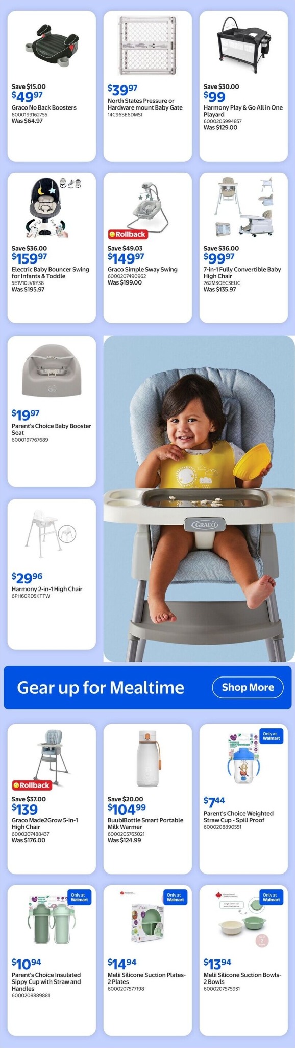 walmart - Walmart - The Baby Event Flyer Valid from 2026-04-16 to 2026-05-13 - page: 6
