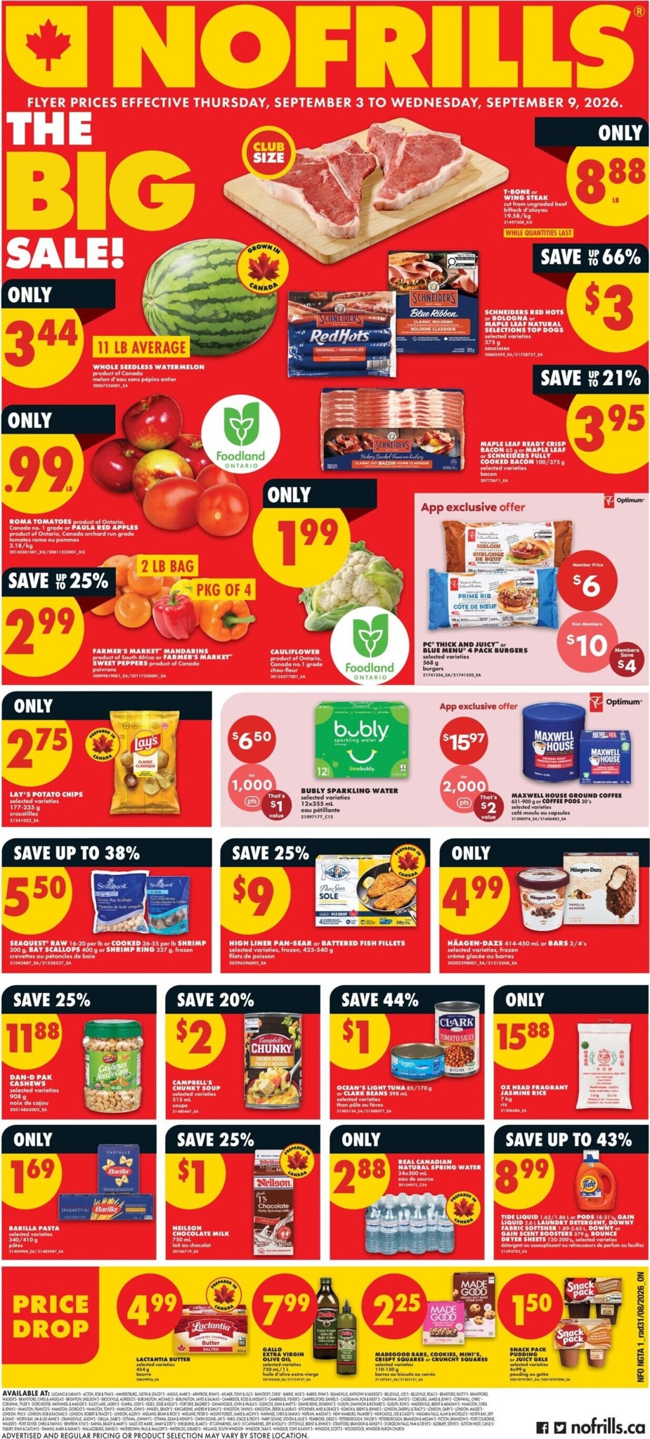 no-frills - New No Frills Flyer for This Week – 2026-09-03 to 2026-09-09 - page: 1