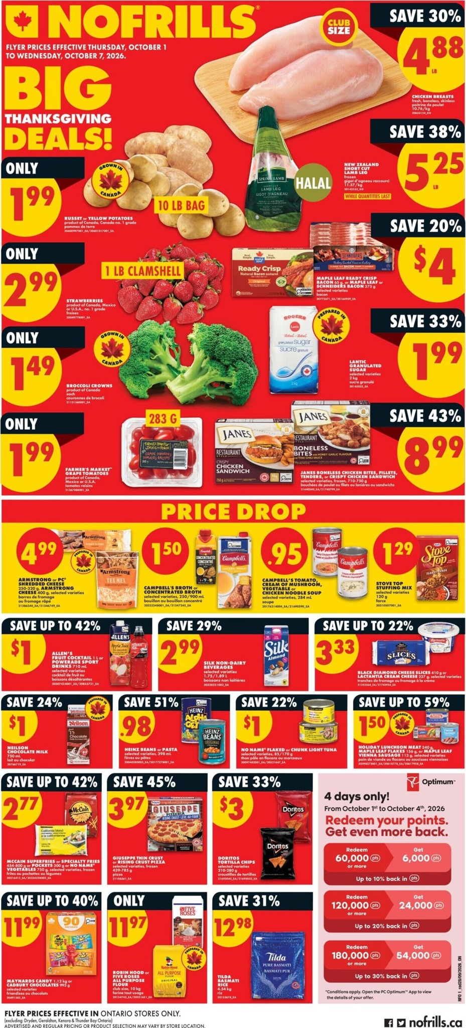no-frills - New No Frills Flyer for This Week – 2026-10-01 to 2026-10-08 - page: 1