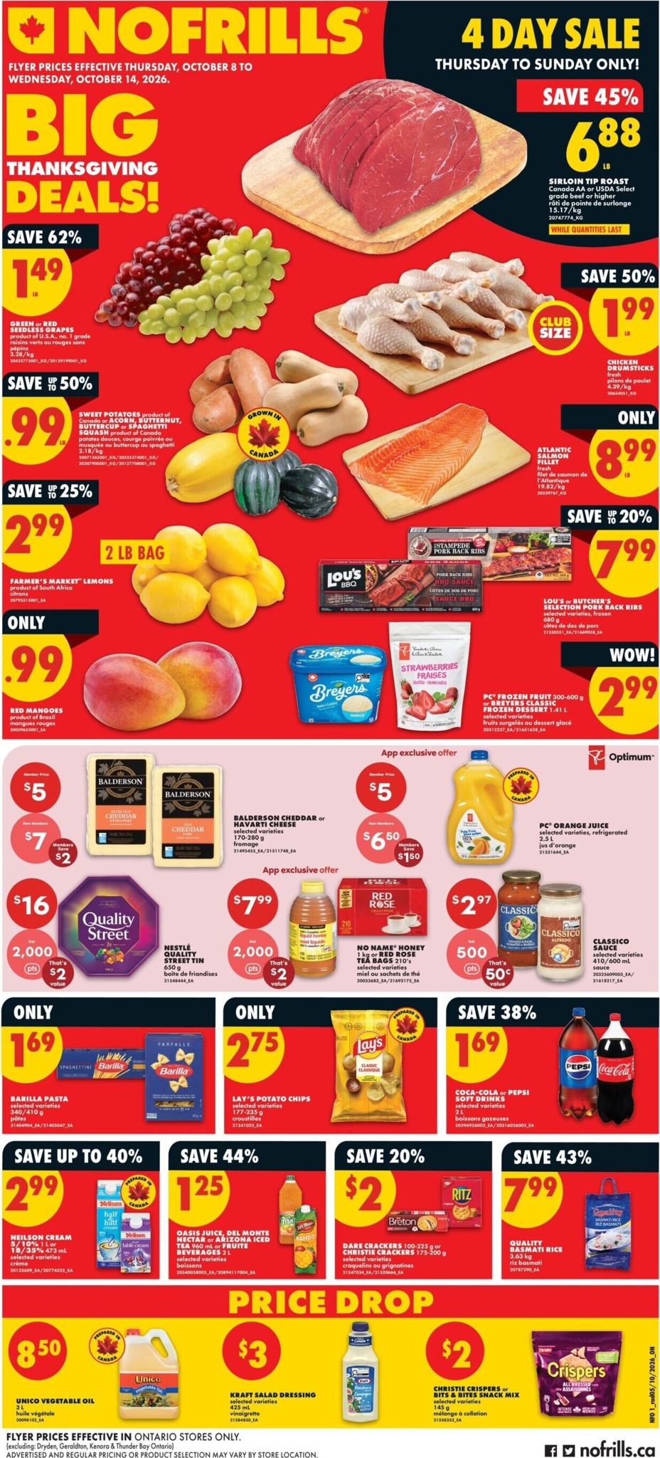 no-frills - New No Frills Flyer for This Week – 2026-10-08 to 2026-10-14 - page: 1