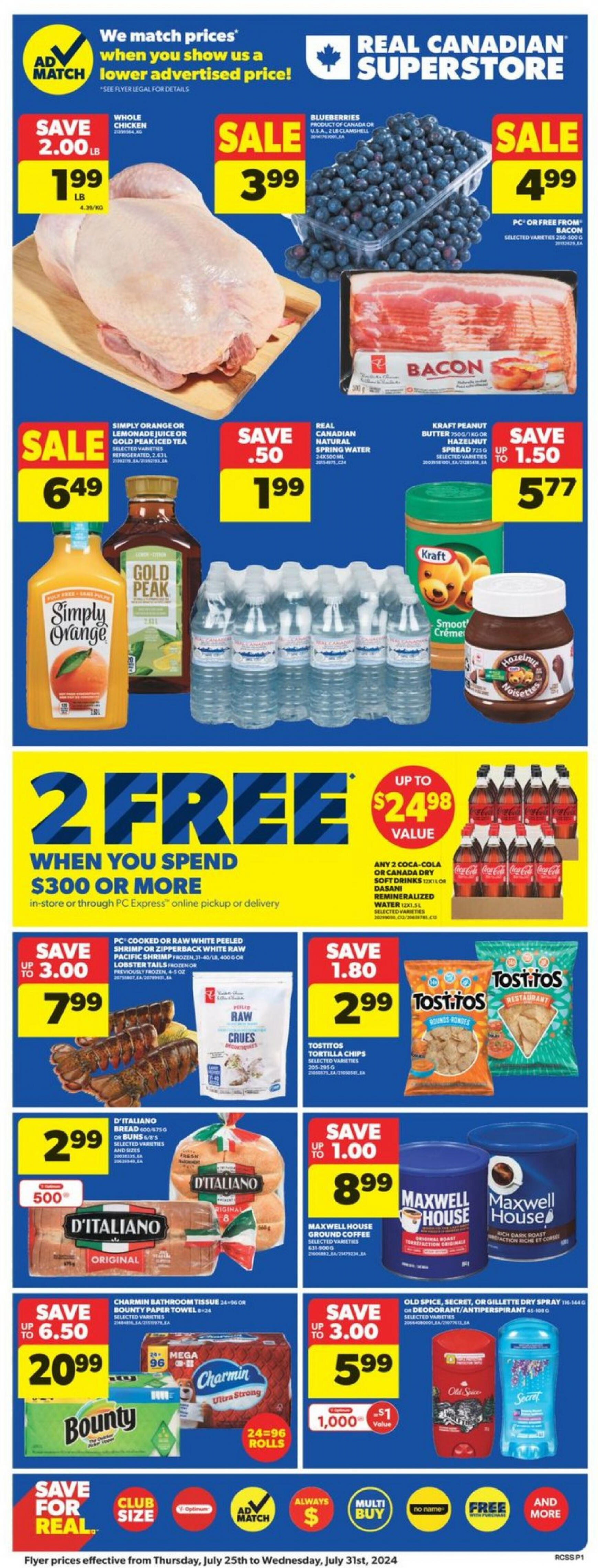 real-canadian-superstore - Real Canadian Superstore flyer current 25.07. - 31.07. - page: 3