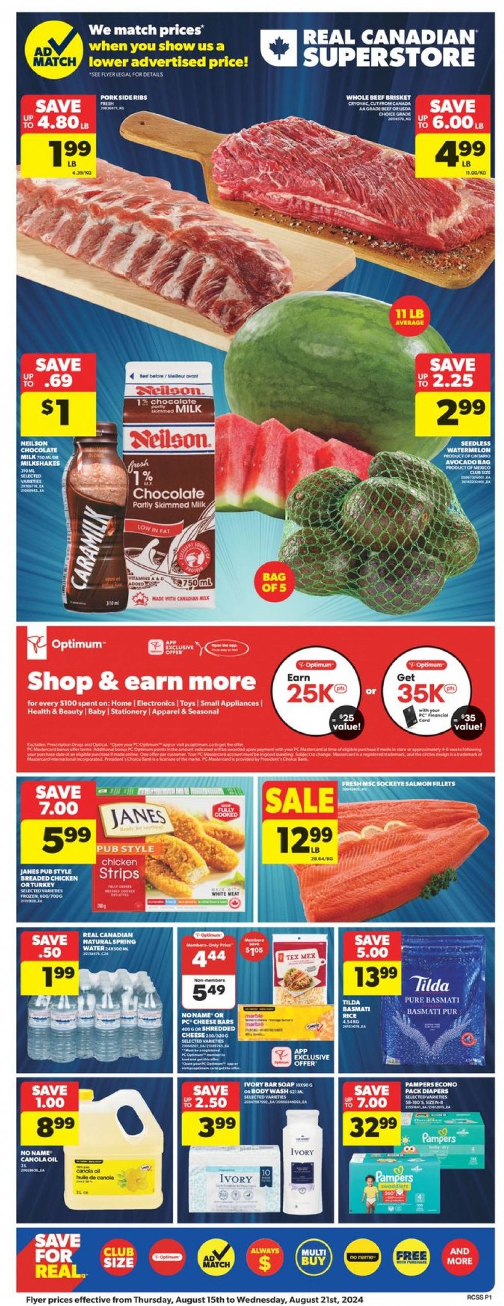 real-canadian-superstore - Latest Real Canadian Superstore flyer 15.08. - 21.08. - page: 4