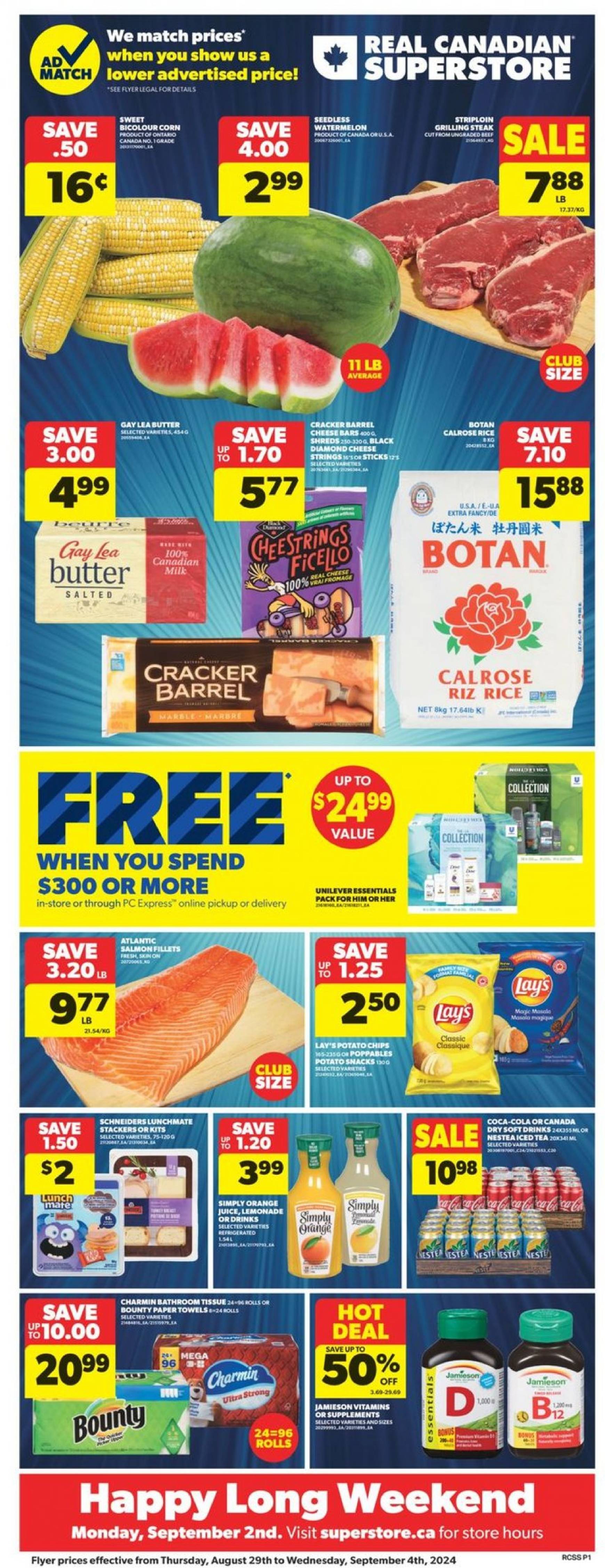 real-canadian-superstore - Latest Real Canadian Superstore flyer 29.08. - 04.09. - page: 2