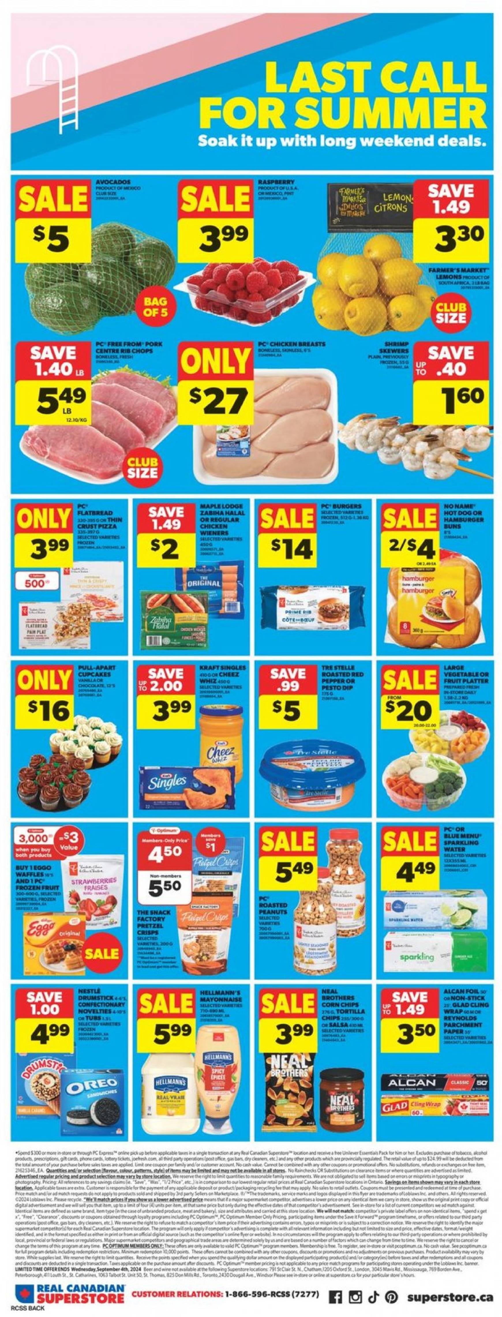 real-canadian-superstore - Latest Real Canadian Superstore flyer 29.08. - 04.09. - page: 13