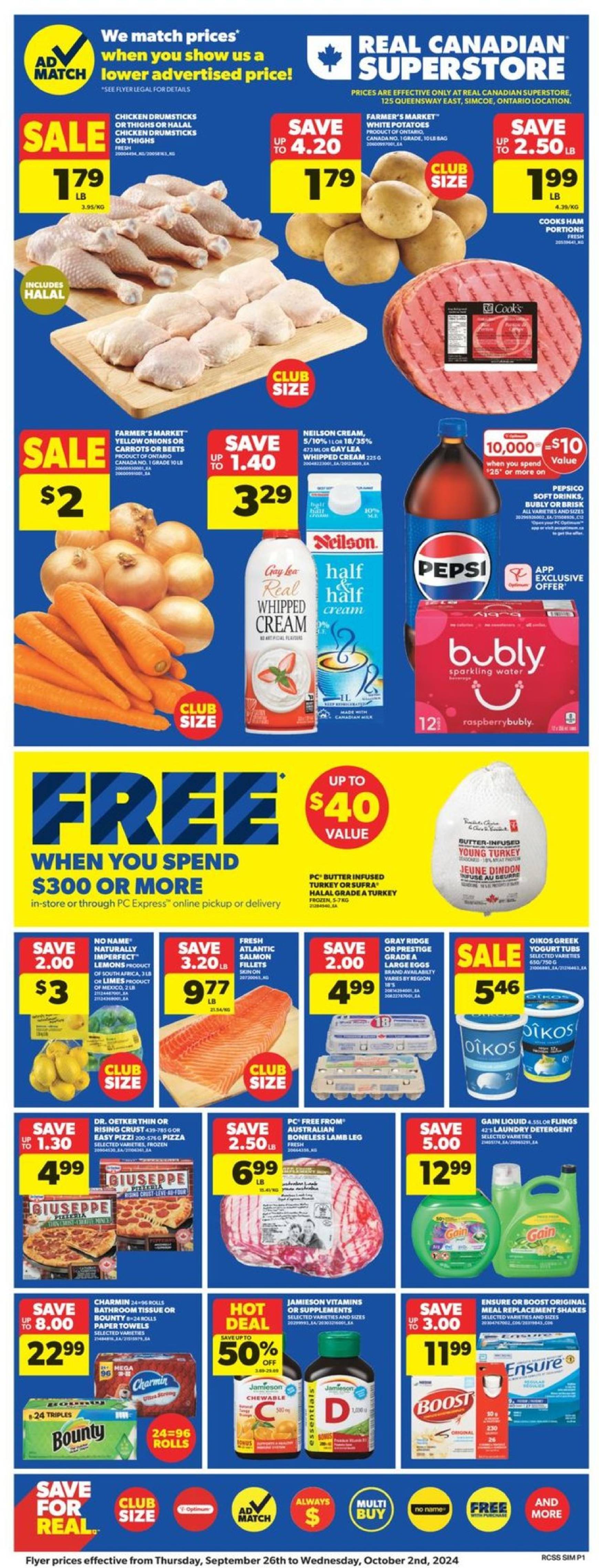 real-canadian-superstore - Latest Real Canadian Superstore flyer valid from 26.09. - 02.10. - page: 2