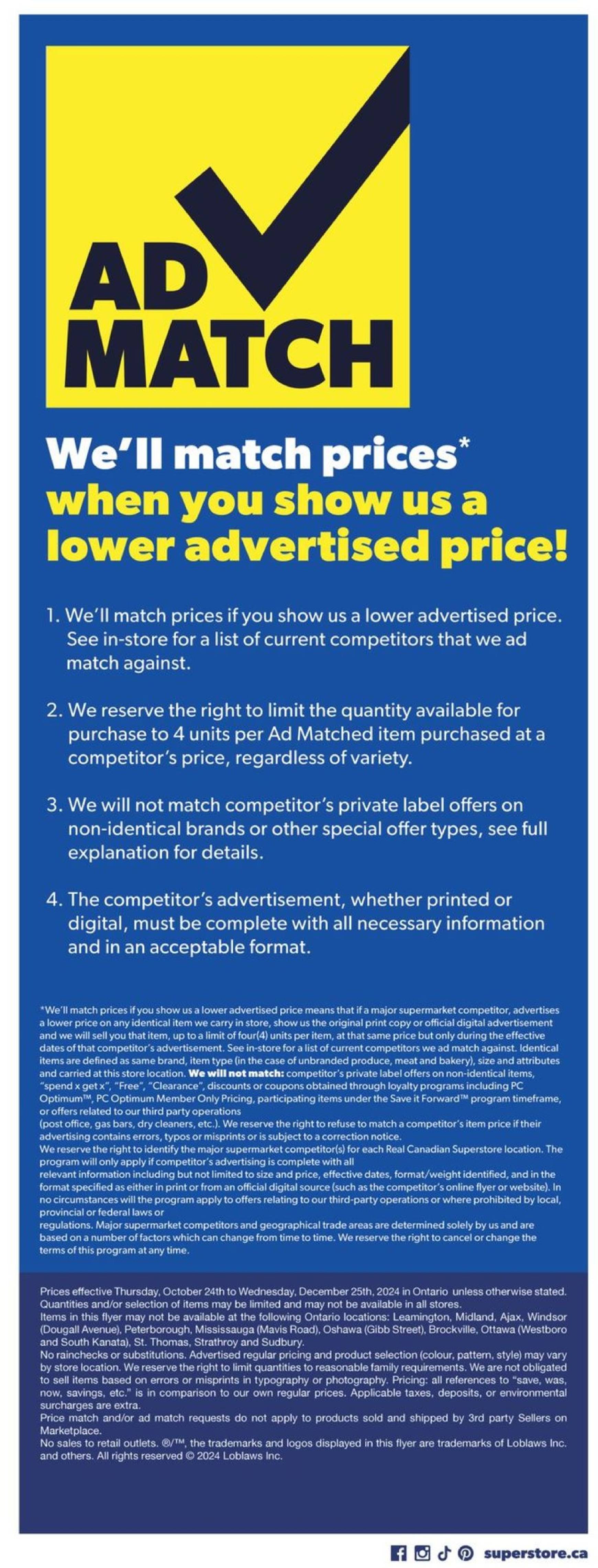 real-canadian-superstore - Real Canadian Superstore flyer valid from 24.10. - 20.11. - page: 12