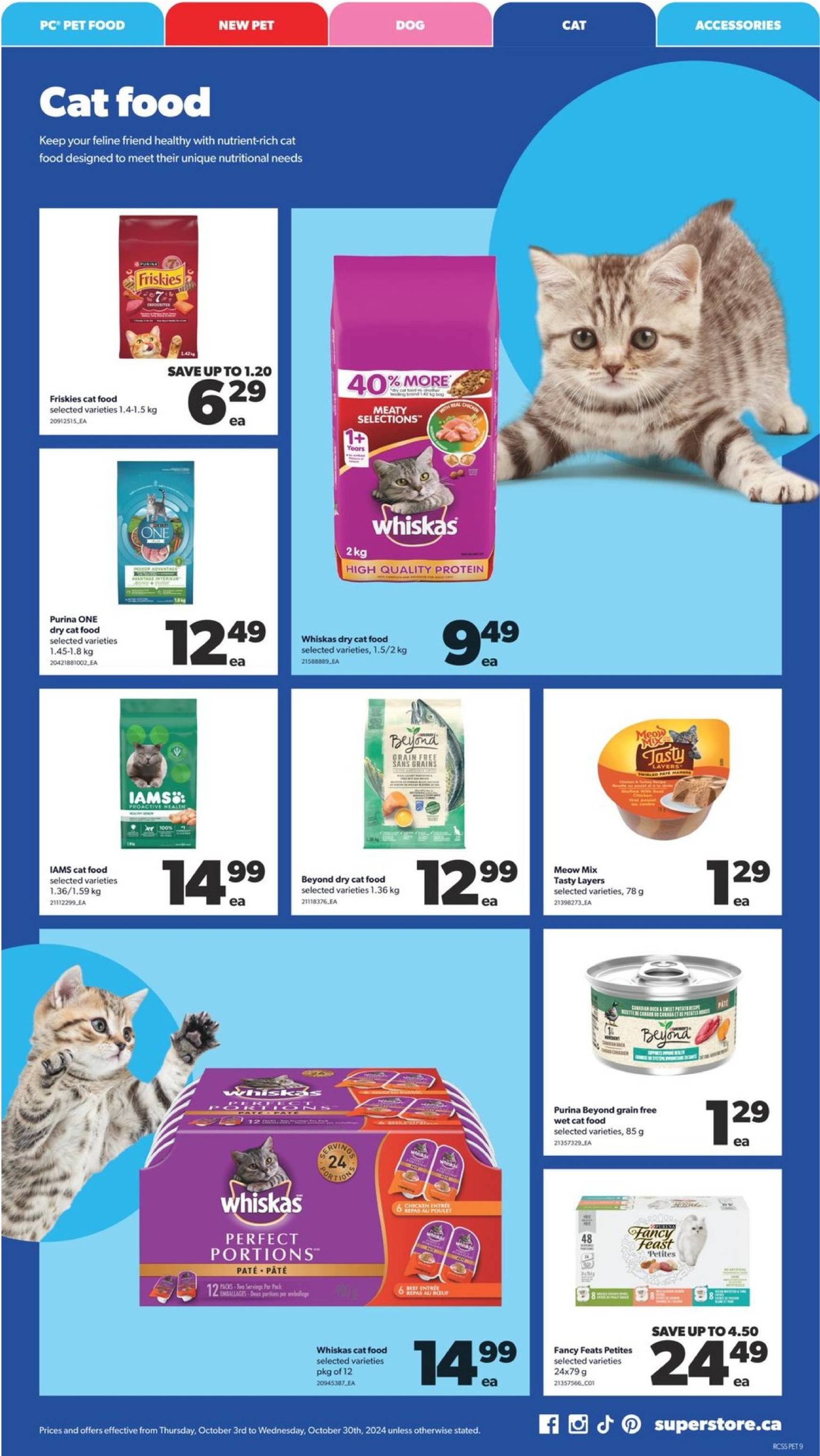 real-canadian-superstore - Real Canadian Superstore - Pet Book flyer valid from 03.10. - 31.10. - page: 9