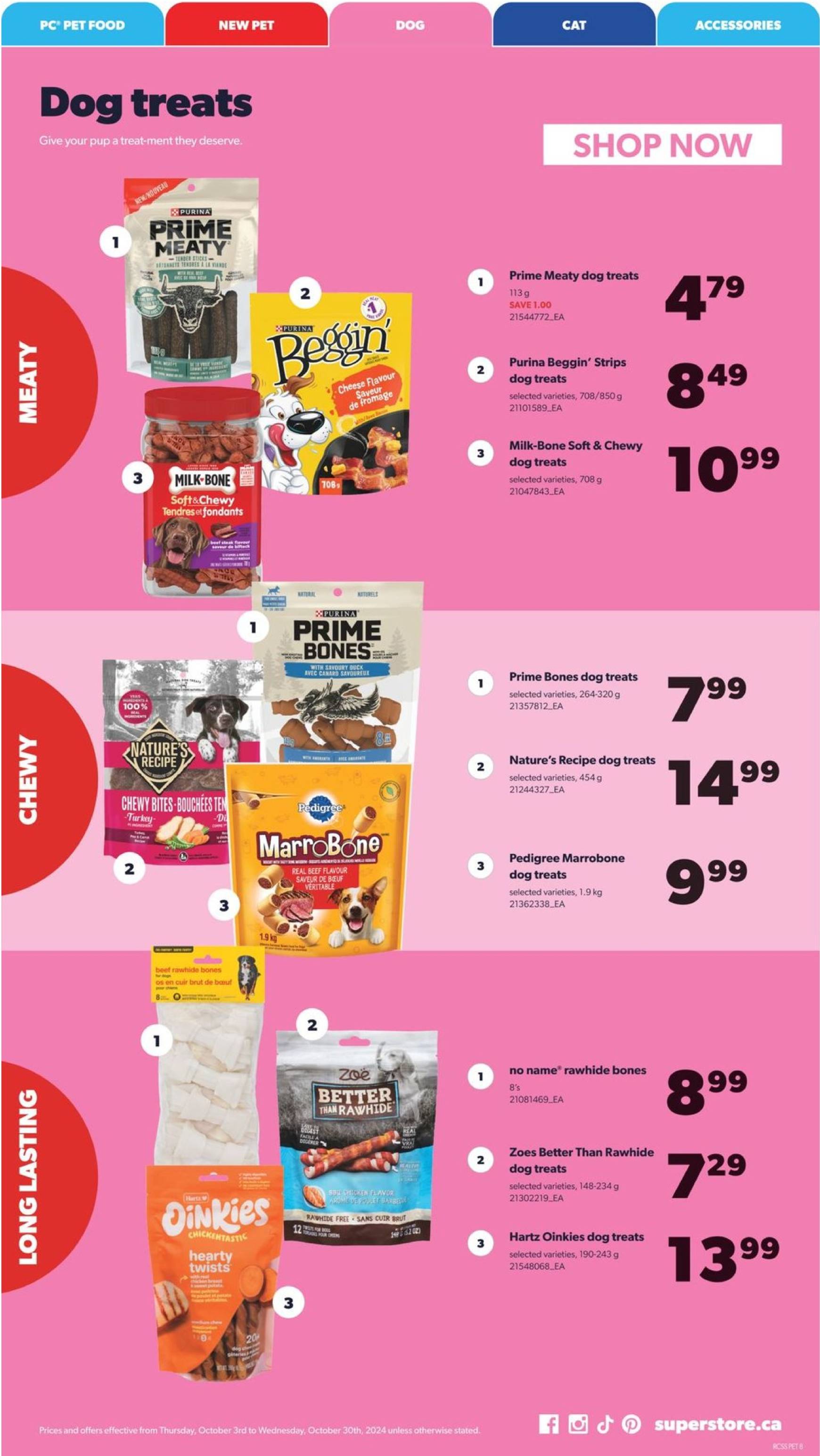 real-canadian-superstore - Real Canadian Superstore - Pet Book flyer valid from 03.10. - 31.10. - page: 8