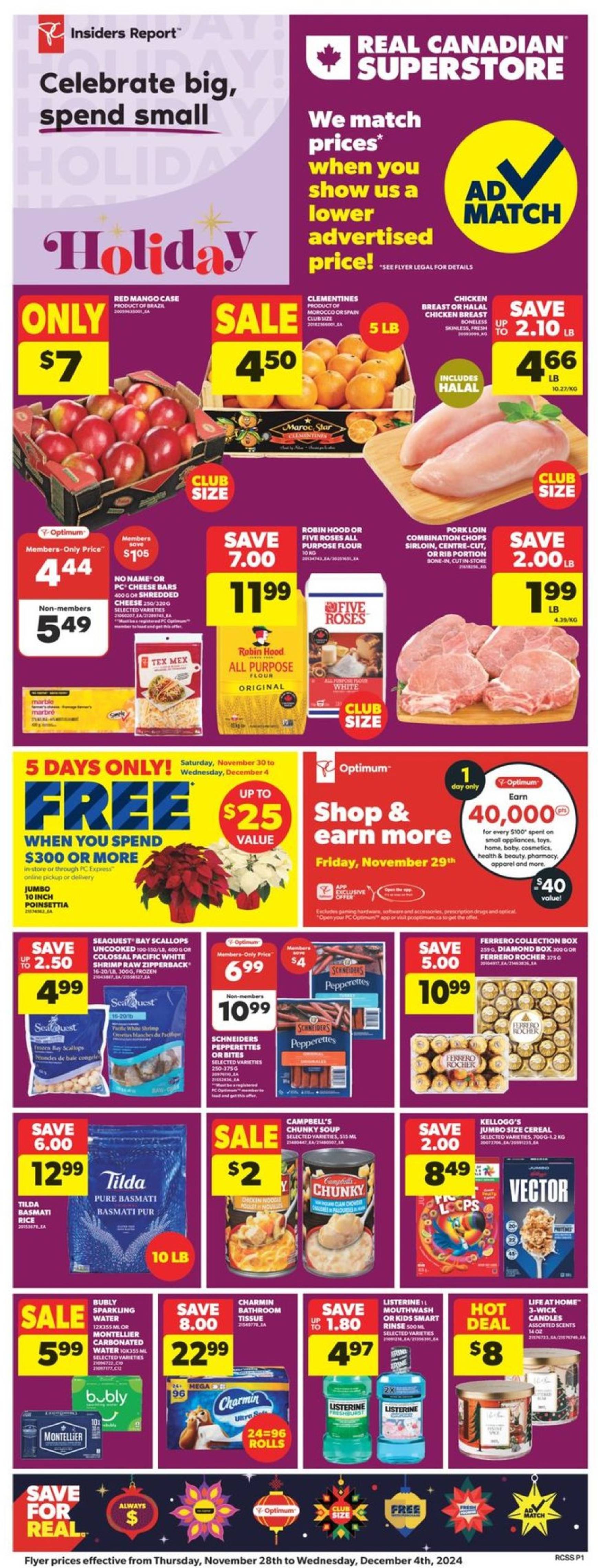 real-canadian-superstore - Real Canadian Superstore flyer valid from 11-28 - 12-04 - page: 2