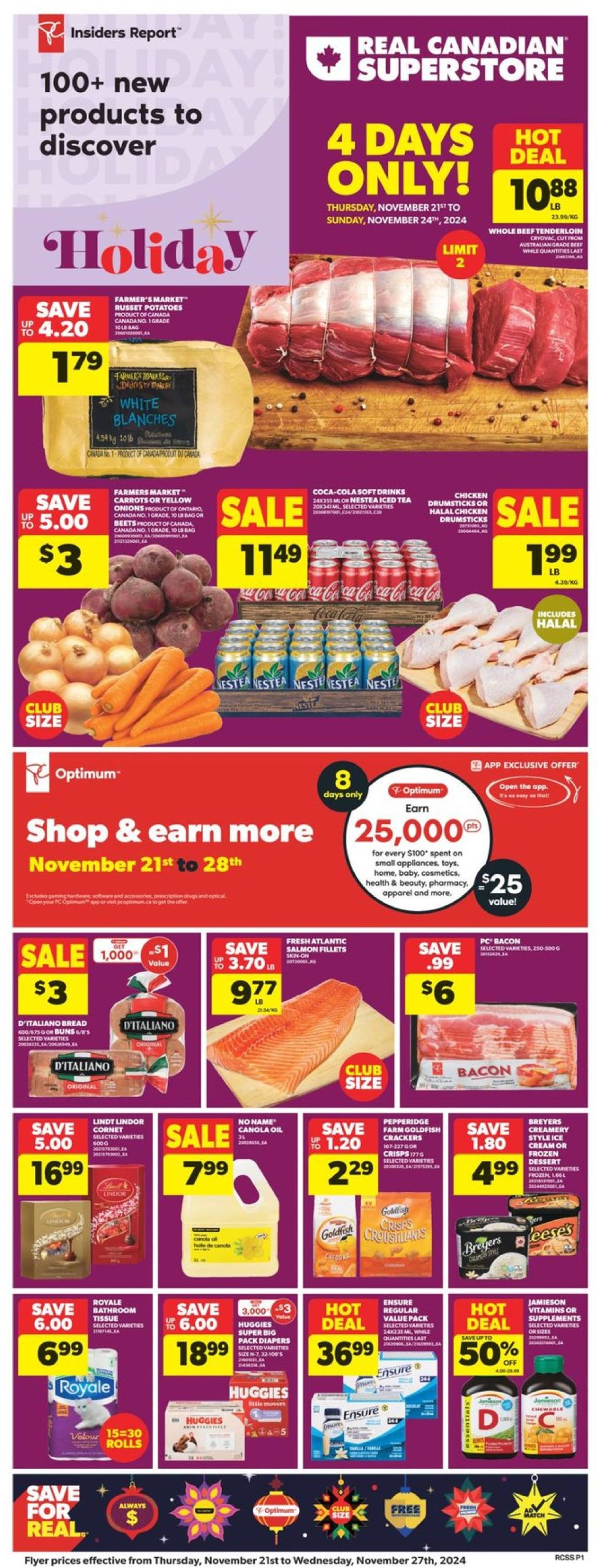 real-canadian-superstore - Real Canadian Superstore - Black Friday flyer valid from 11-21 - 11-27 - page: 2