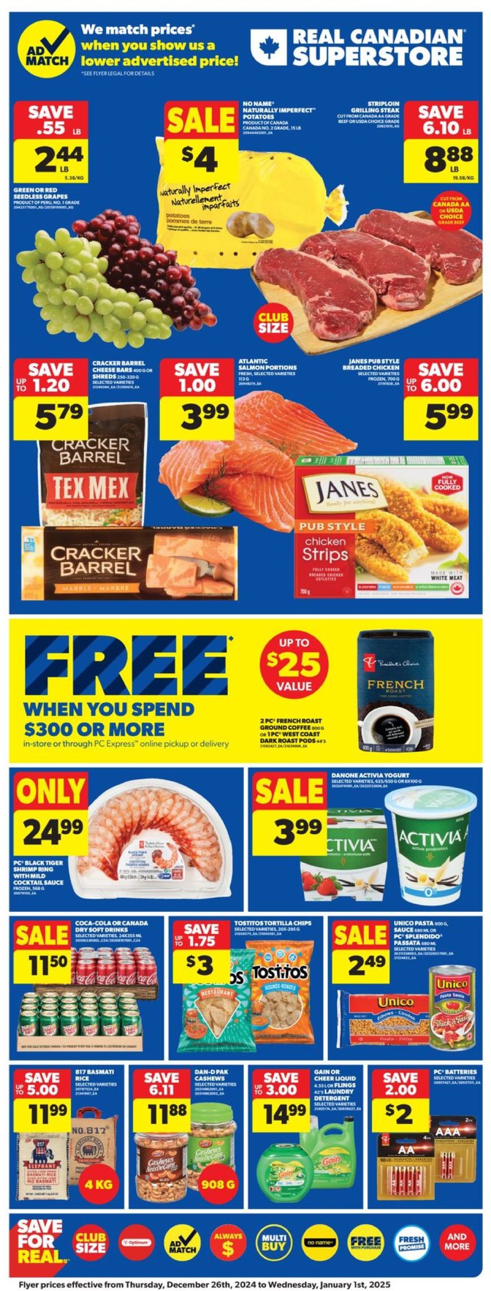 real-canadian-superstore - Real Canadian Superstore flyer valid from 12-26 - 01-01 - page: 2