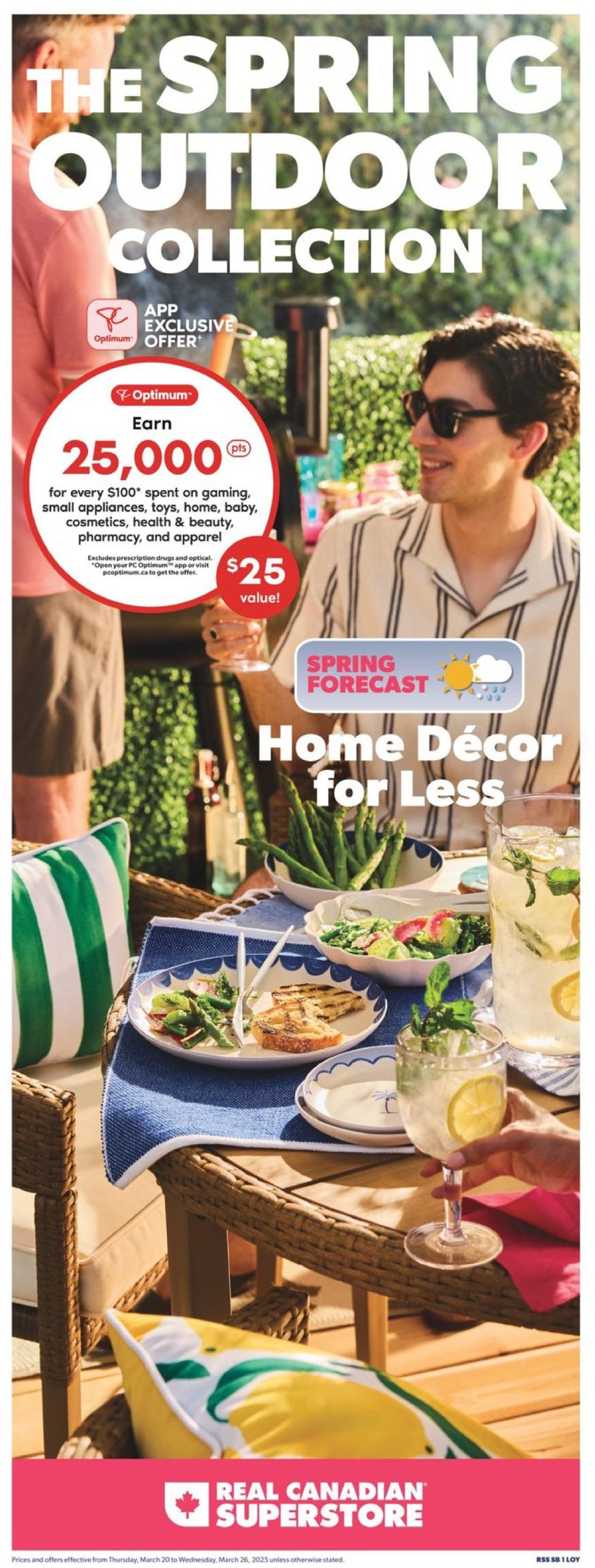 real-canadian-superstore - Real Canadian Superstore - Spring Outdoor Book flyer valid from 03-20 - 04-16 - page: 1