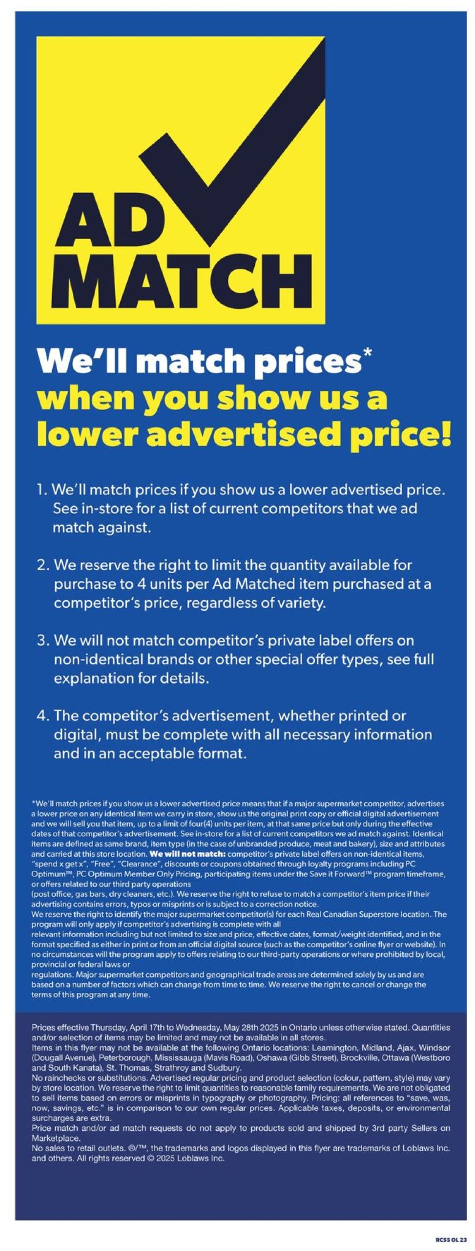 real-canadian-superstore - Real Canadian Superstore - Spring Outdoor Living flyer valid from 04-17 - 05-28 - page: 23