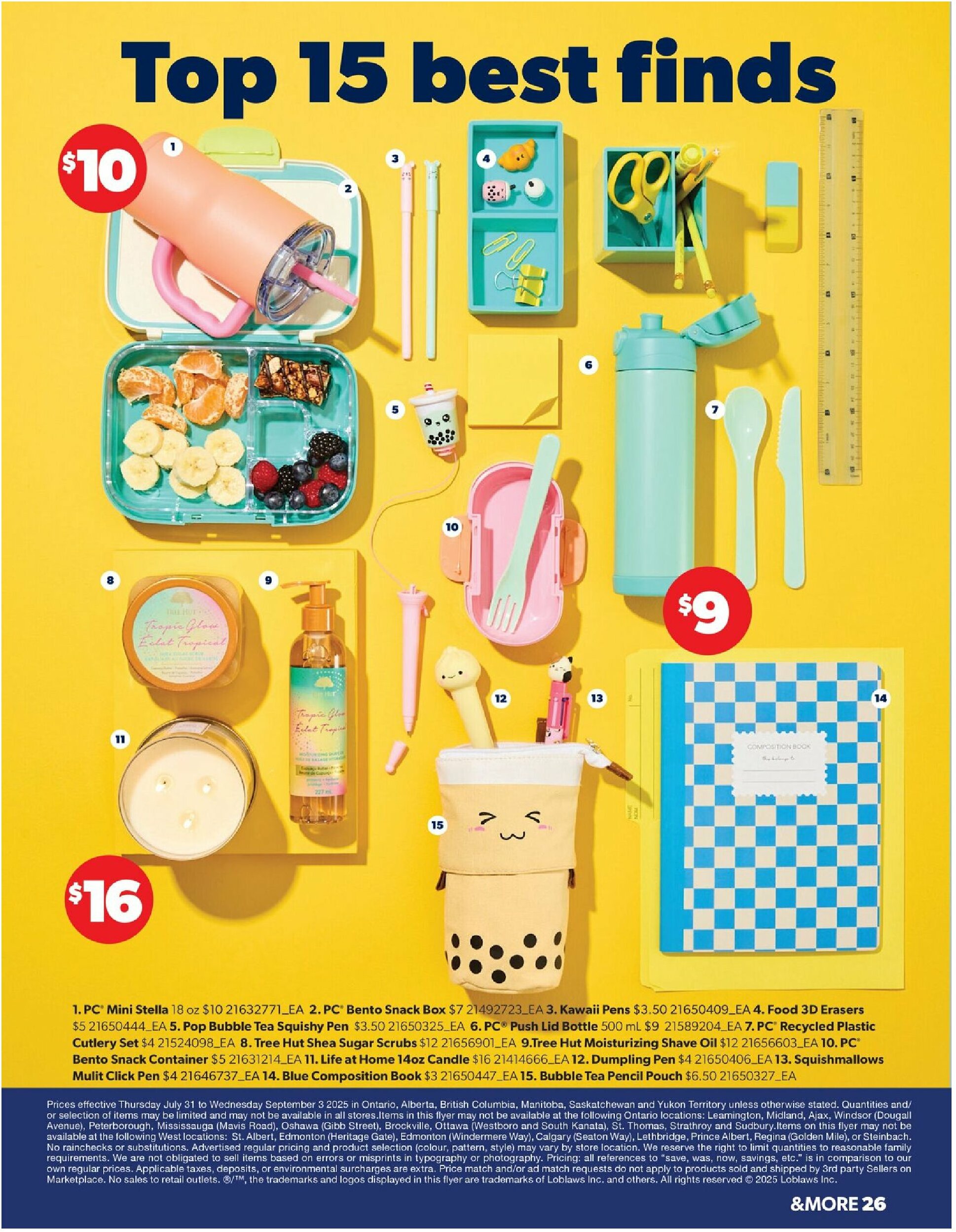 real-canadian-superstore - Real Canadian Superstore - School starts now flyer valid from 07-31 - 09-03 - page: 26
