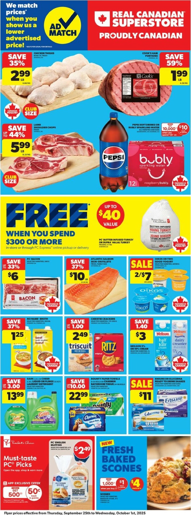 real-canadian-superstore - Real Canadian Superstore flyer valid from 09-25 - 10-01 - page: 3