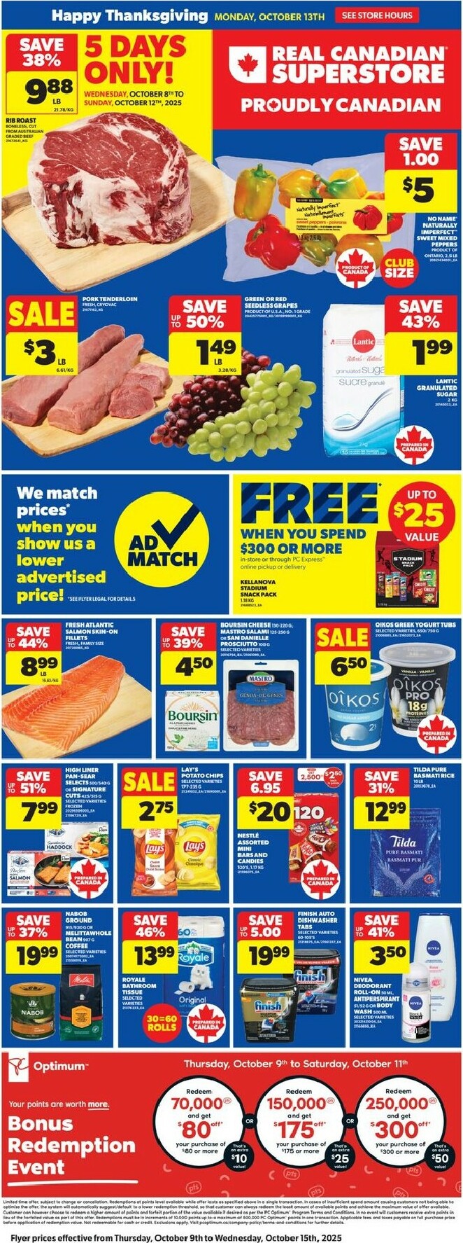 real-canadian-superstore - Real Canadian Superstore flyer valid from 10-09 - 10-15 - page: 3