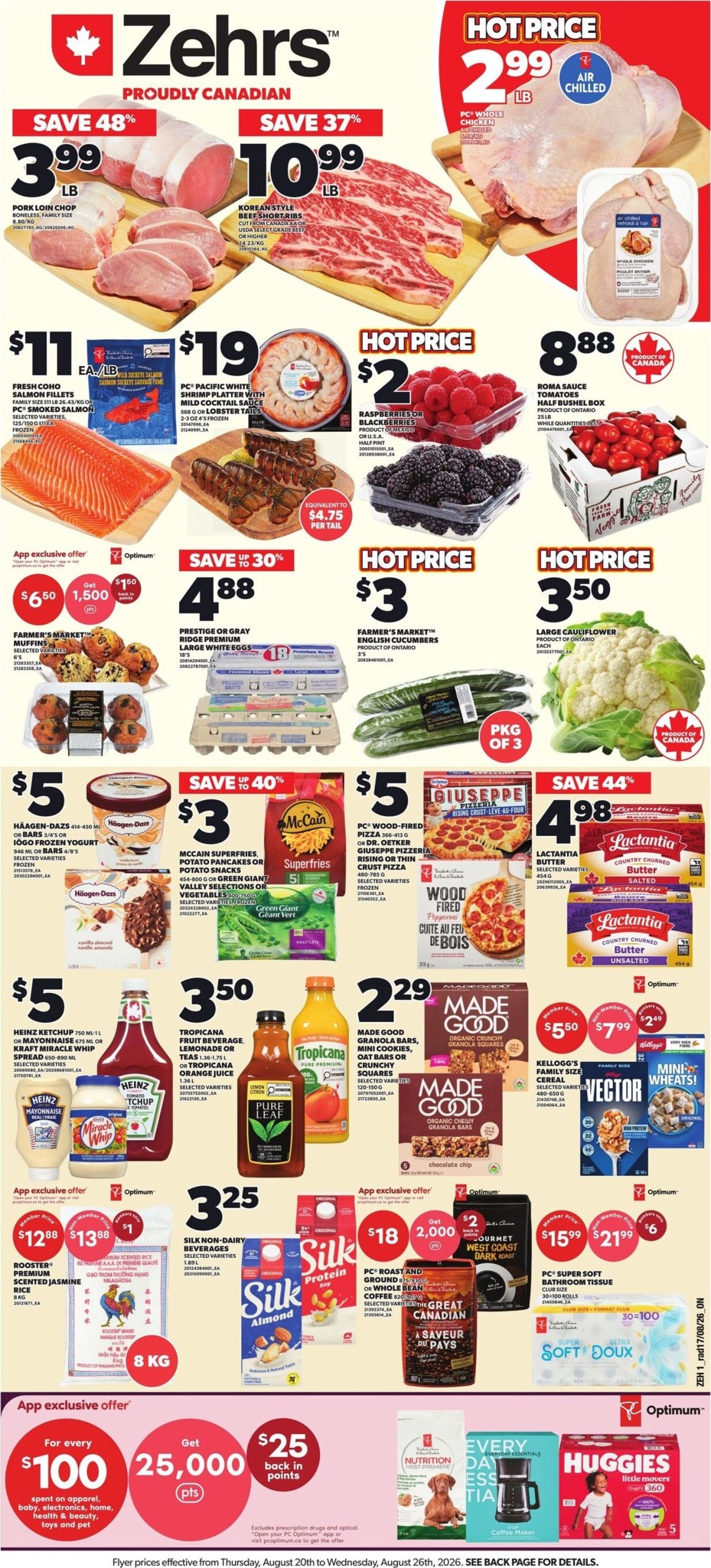 zehrs - New Zehrs Flyer for This Week – 2026-08-20 to 2026-08-26 - page: 1