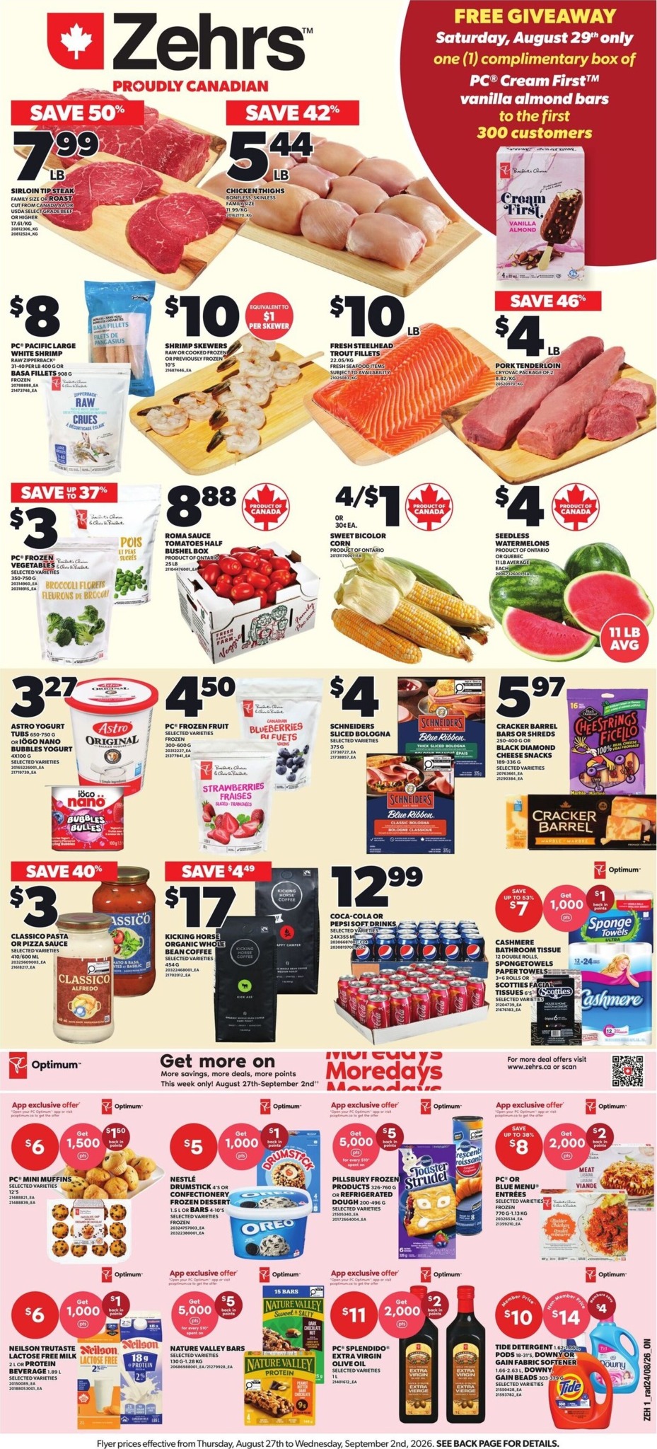 zehrs - New Zehrs Flyer for This Week – 2026-08-27 to 2026-09-02