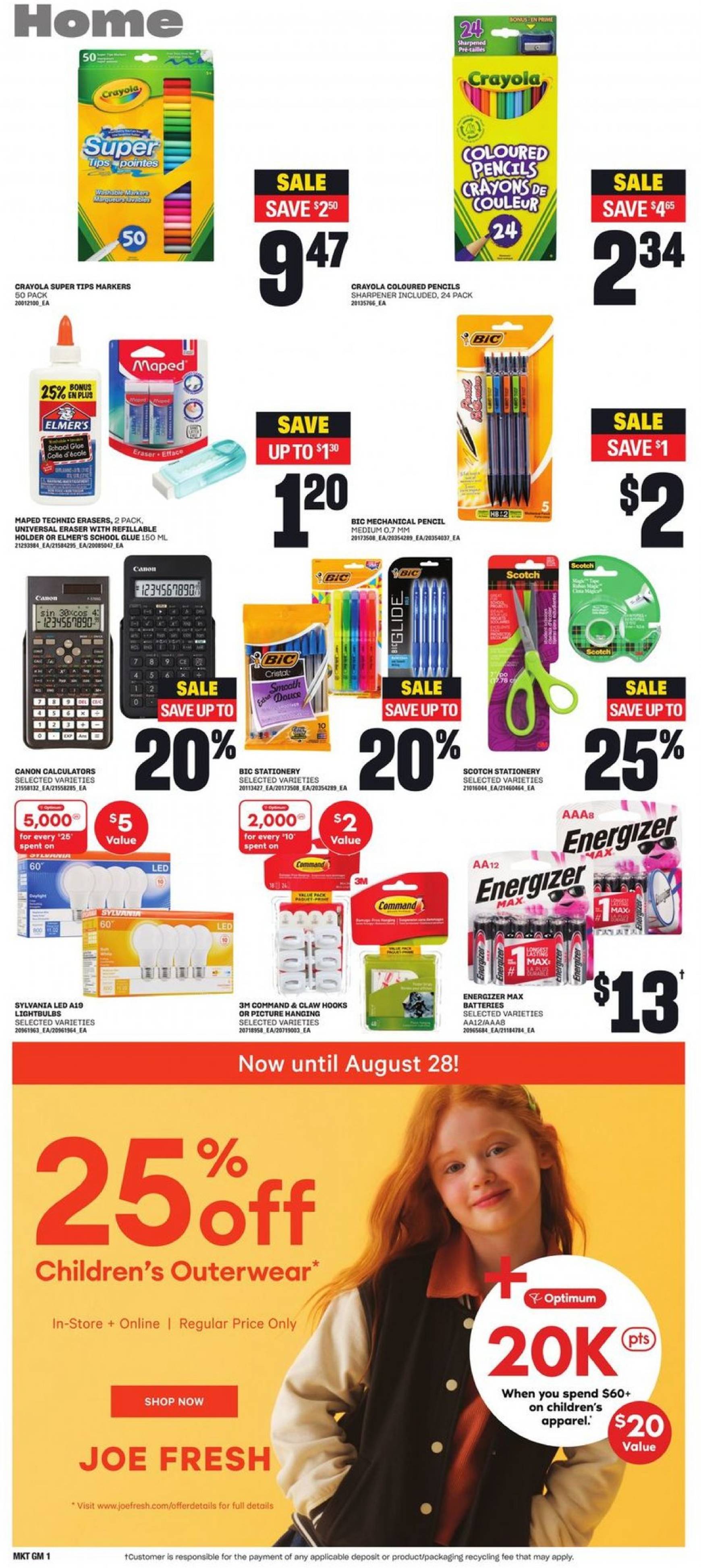 zehrs - Latest Zehrs flyer 22.08. - 28.08. - page: 19