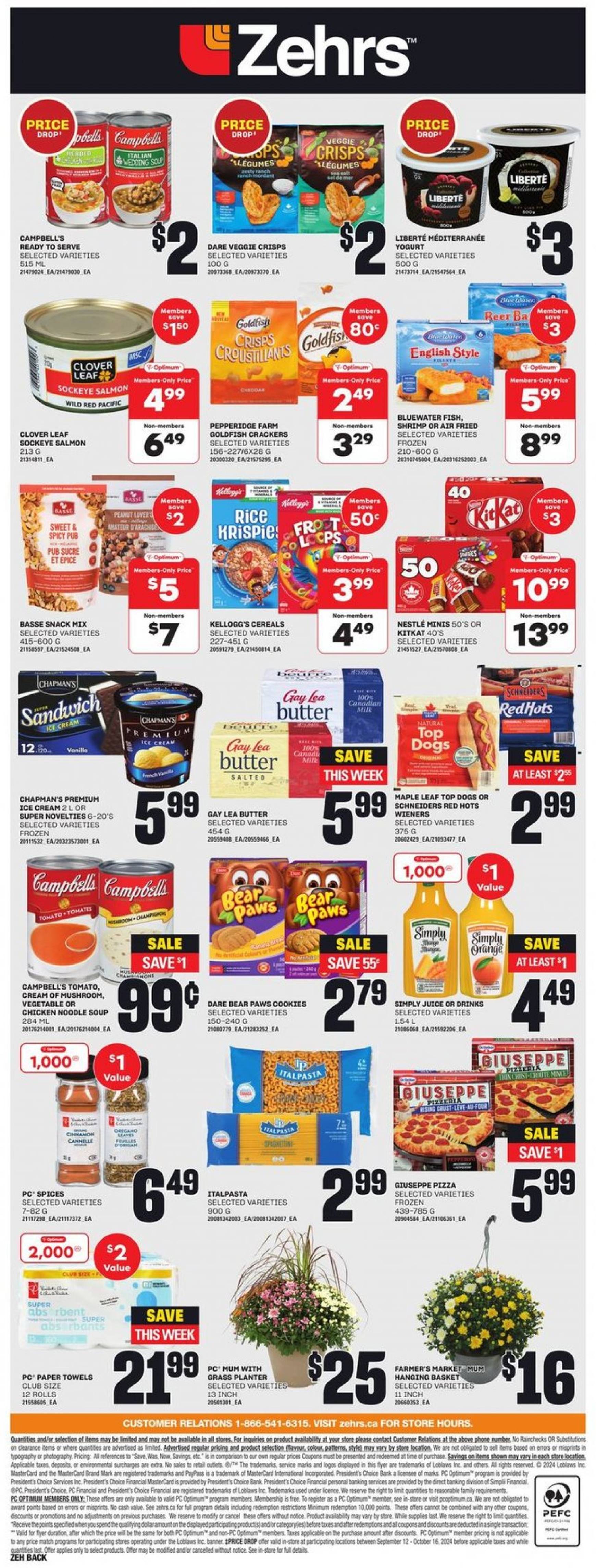 zehrs - Latest Zehrs flyer 12.09. - 18.09. - page: 5