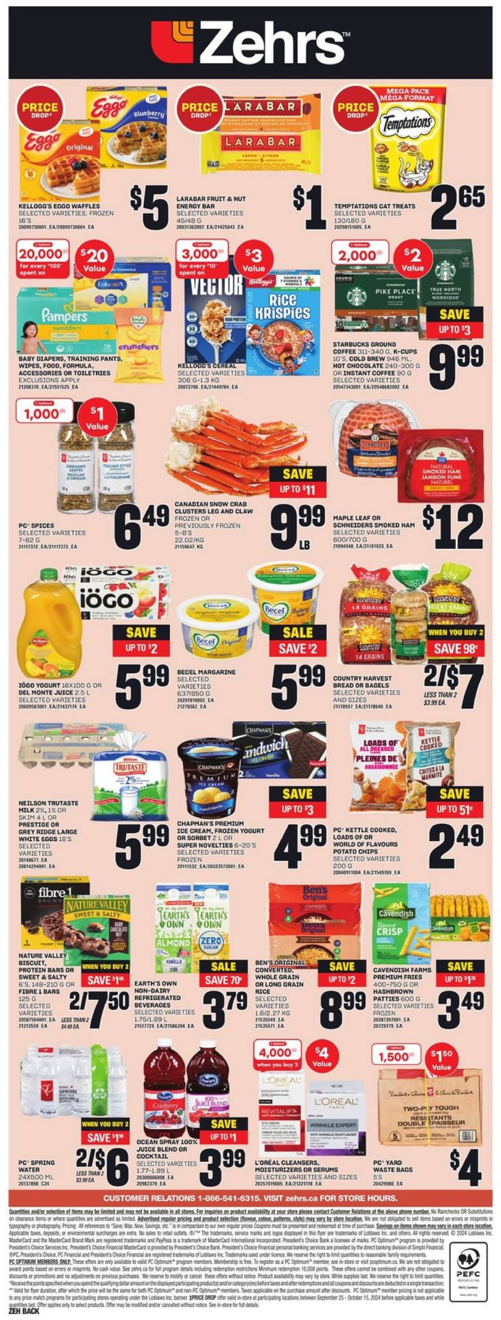 zehrs - Latest Zehrs flyer valid from 03.10. - 09.10. - page: 4