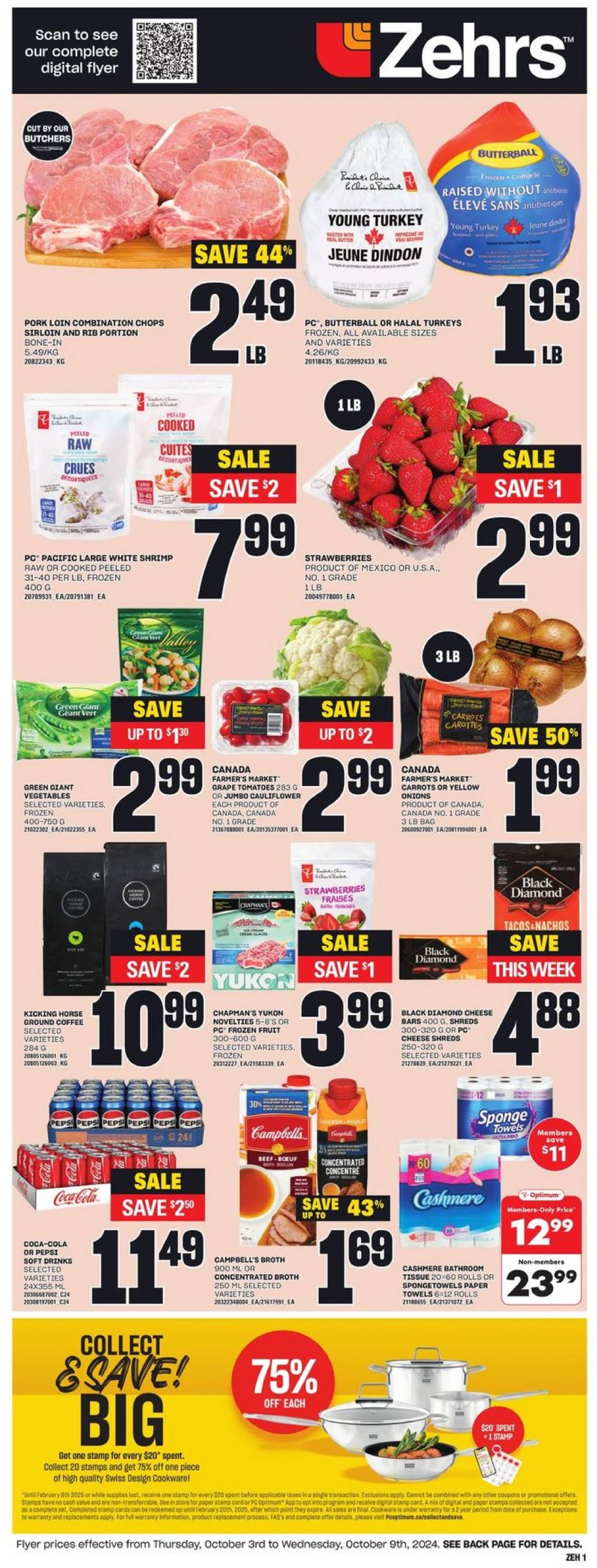 zehrs - Latest Zehrs flyer valid from 03.10. - 09.10. - page: 3