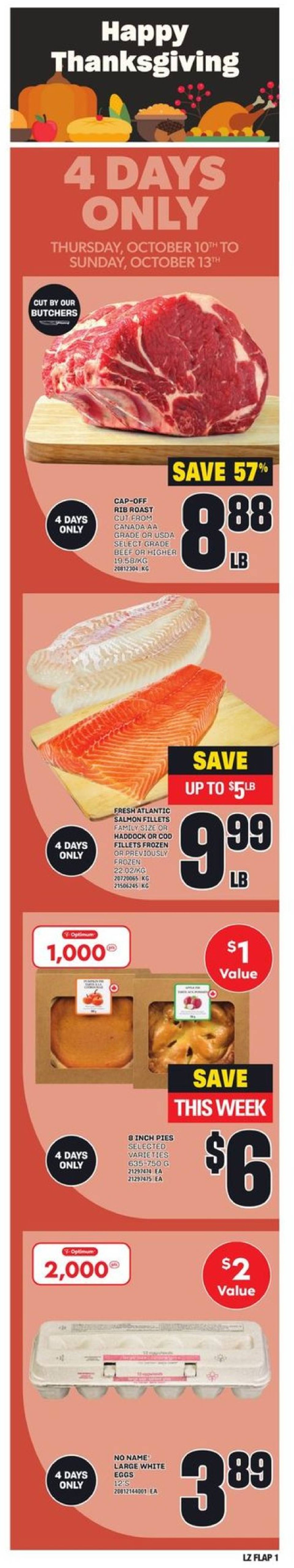 zehrs - Zehrs flyer valid from 10.10. - 16.10.