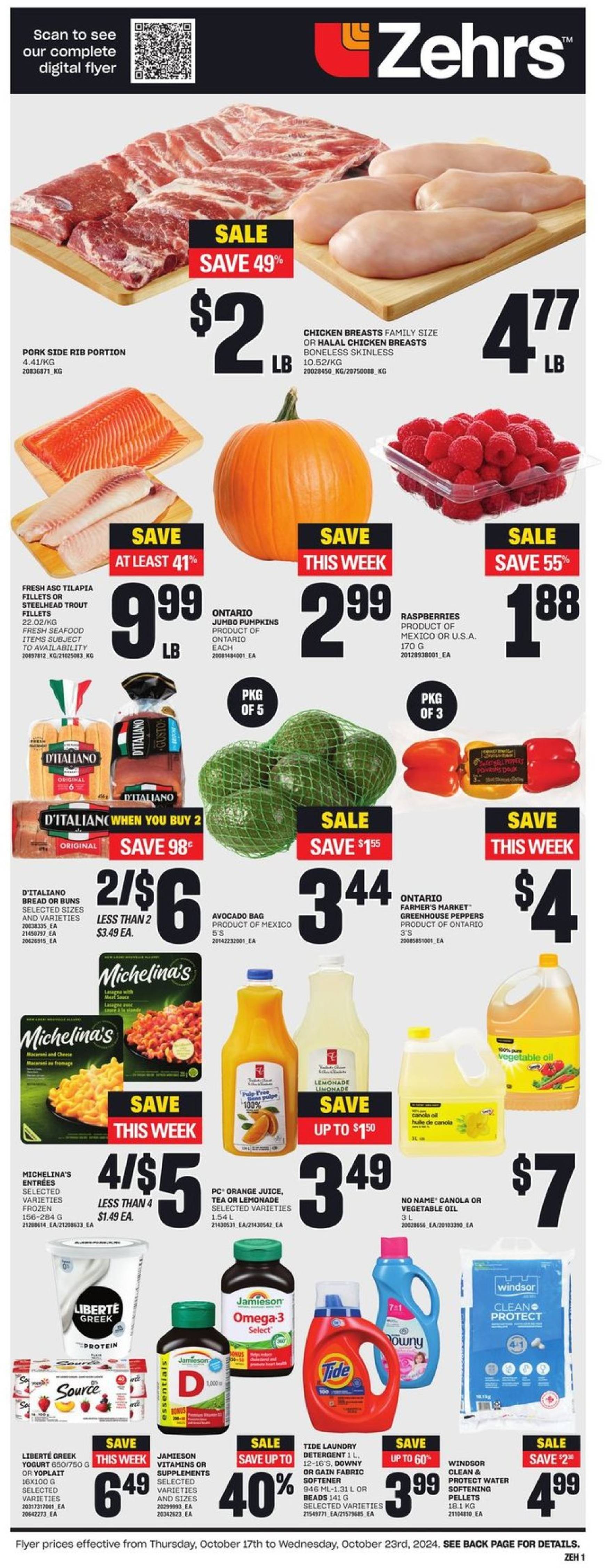 zehrs - Zehrs flyer valid from 17.10. - 23.10. - page: 3