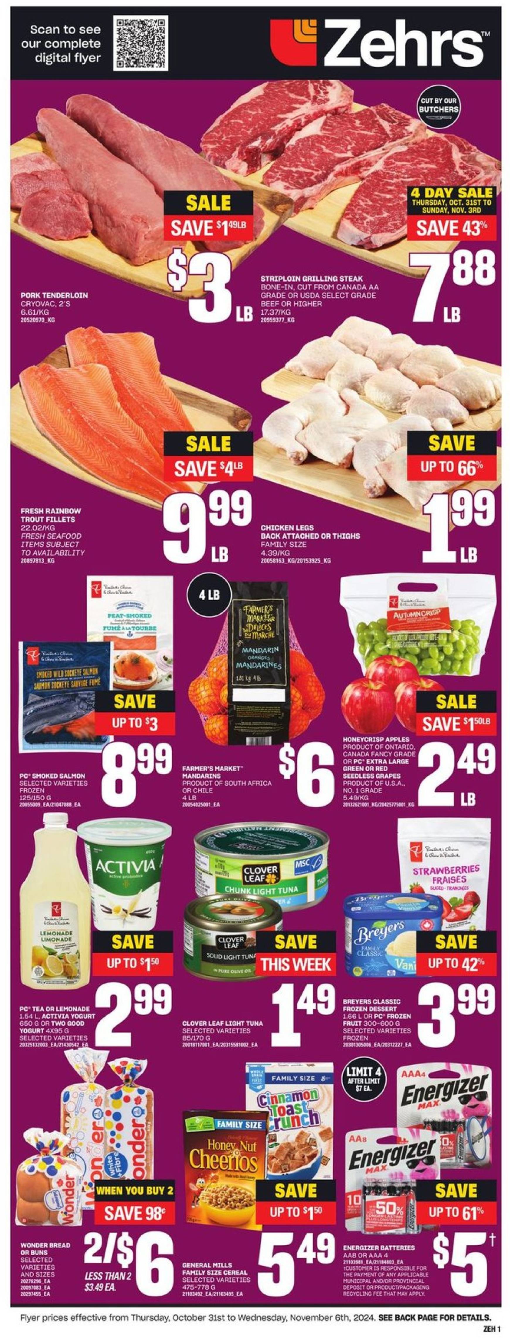 zehrs - Zehrs flyer valid from 31.10. - 06.11. - page: 3