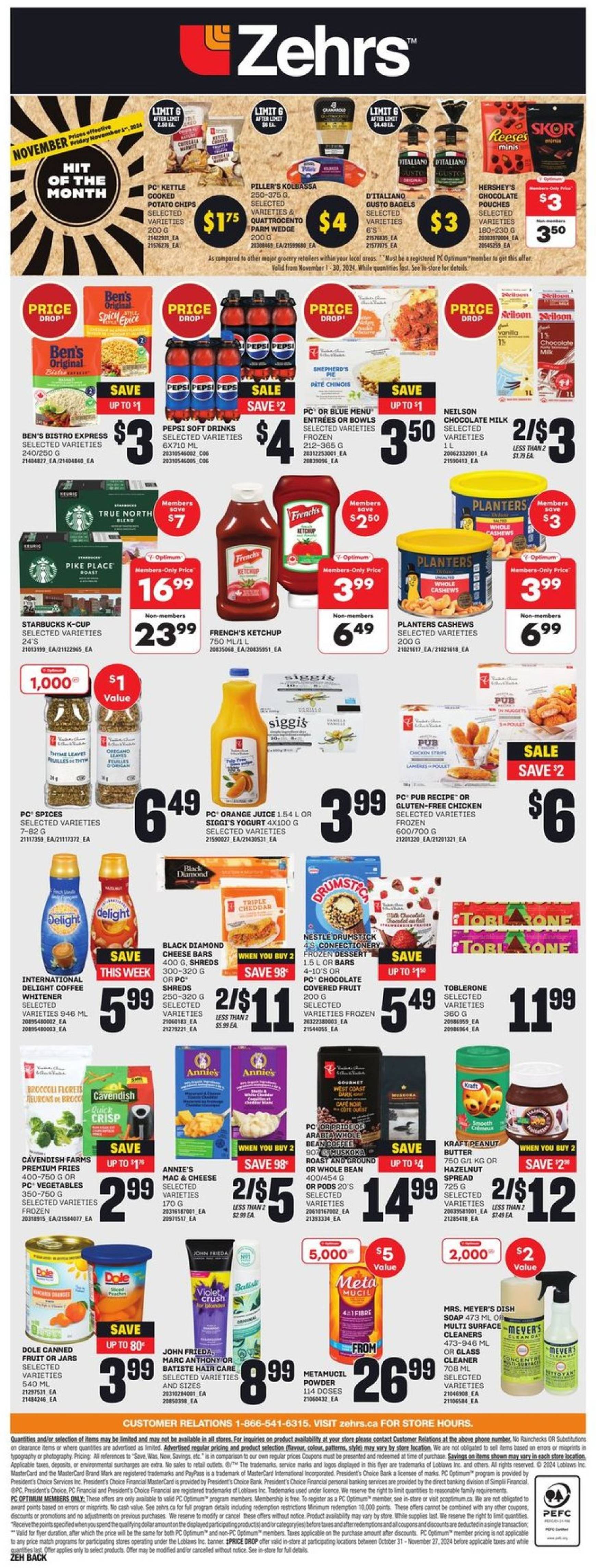 zehrs - Zehrs flyer valid from 31.10. - 06.11. - page: 4