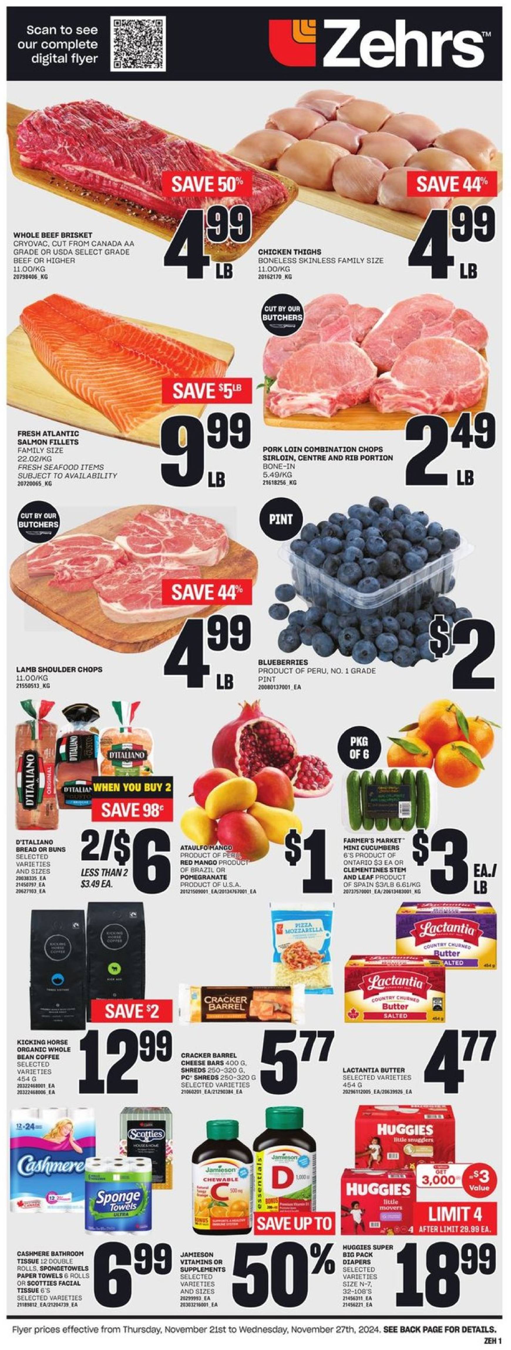 zehrs - Zehrs flyer valid from 11-21 - 11-27 - page: 3