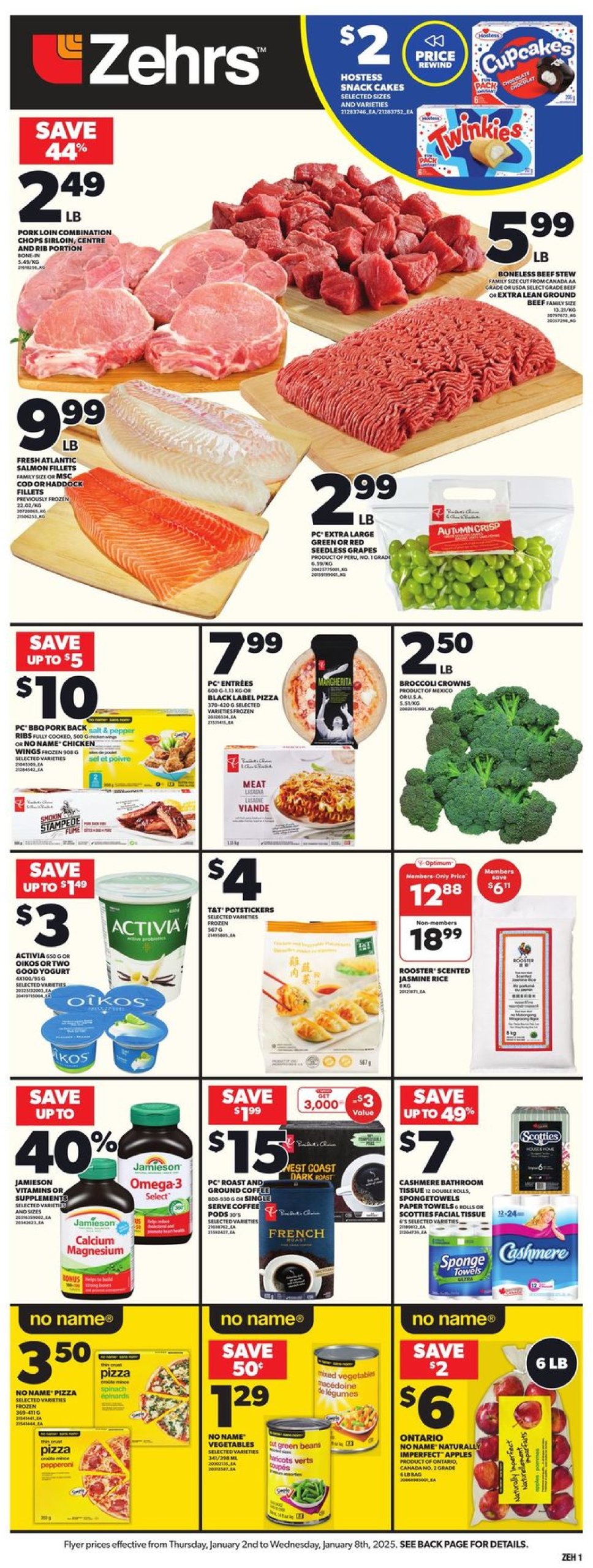 zehrs - Zehrs flyer valid from 01-02 - 01-08 - page: 3