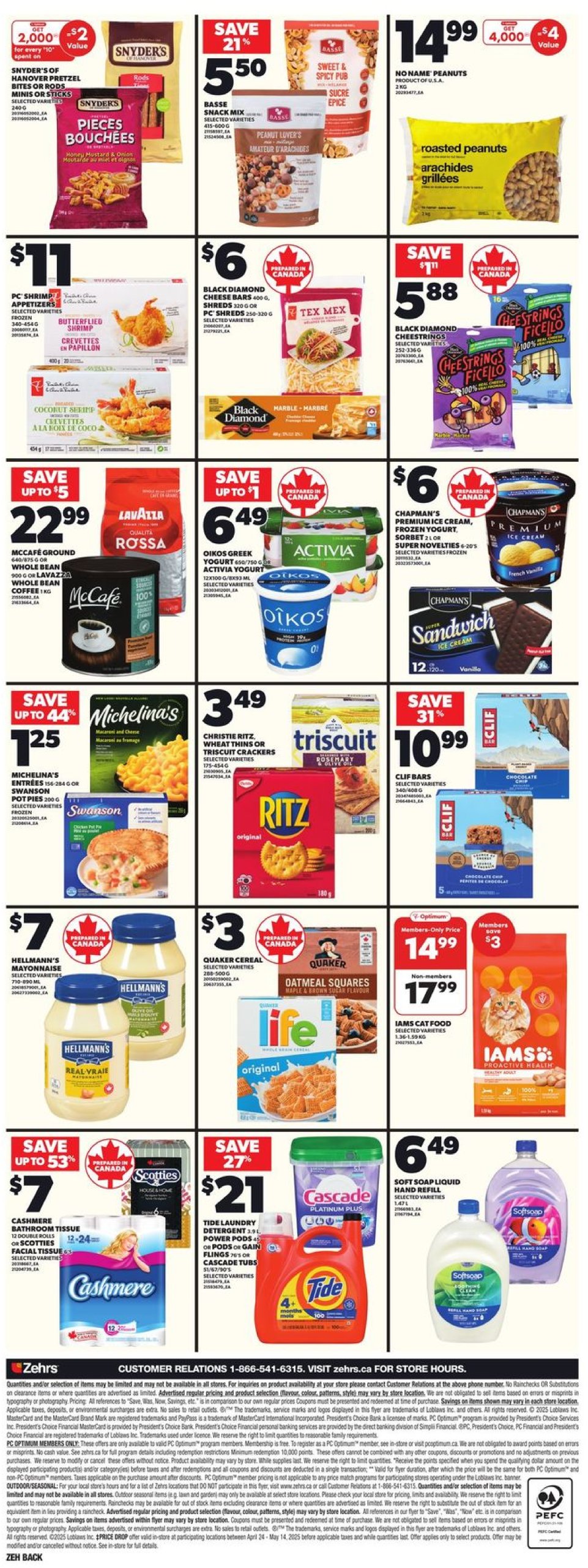 zehrs - Zehrs flyer valid from 04-24 - 04-30 - page: 4