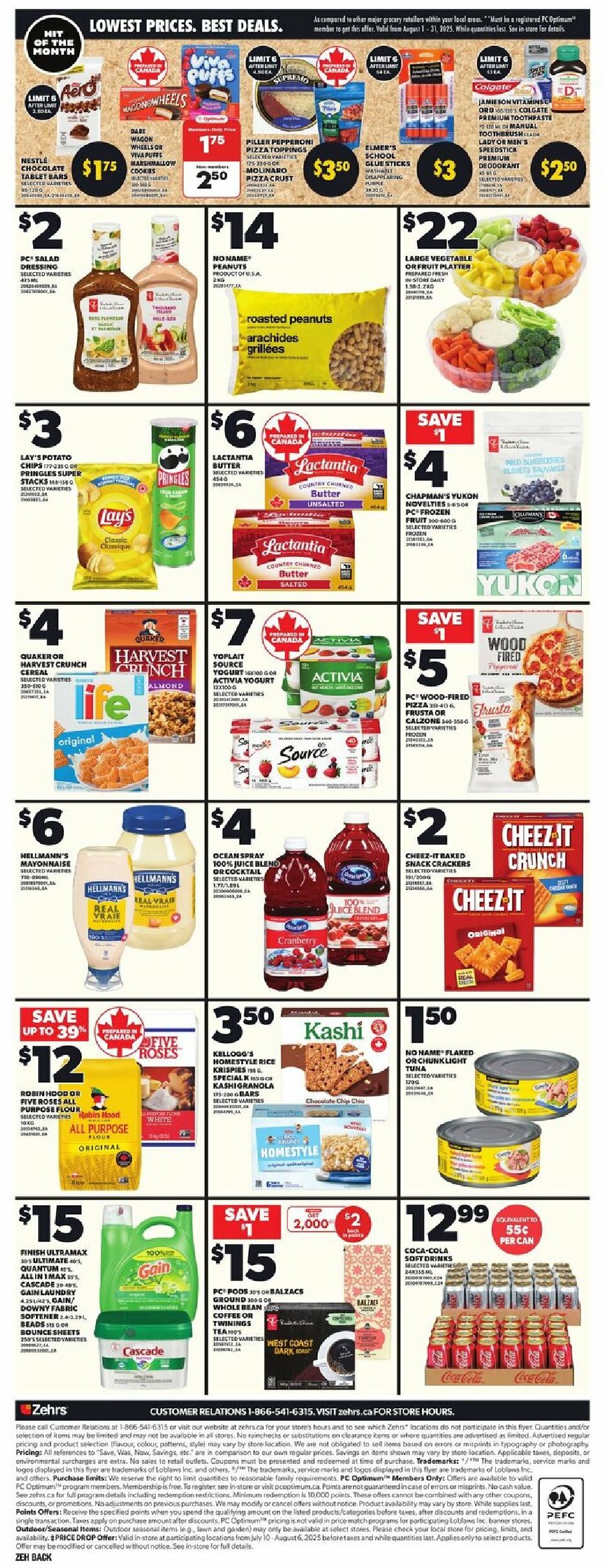 zehrs - Zehrs flyer valid from 07-31 - 08-06 - page: 4