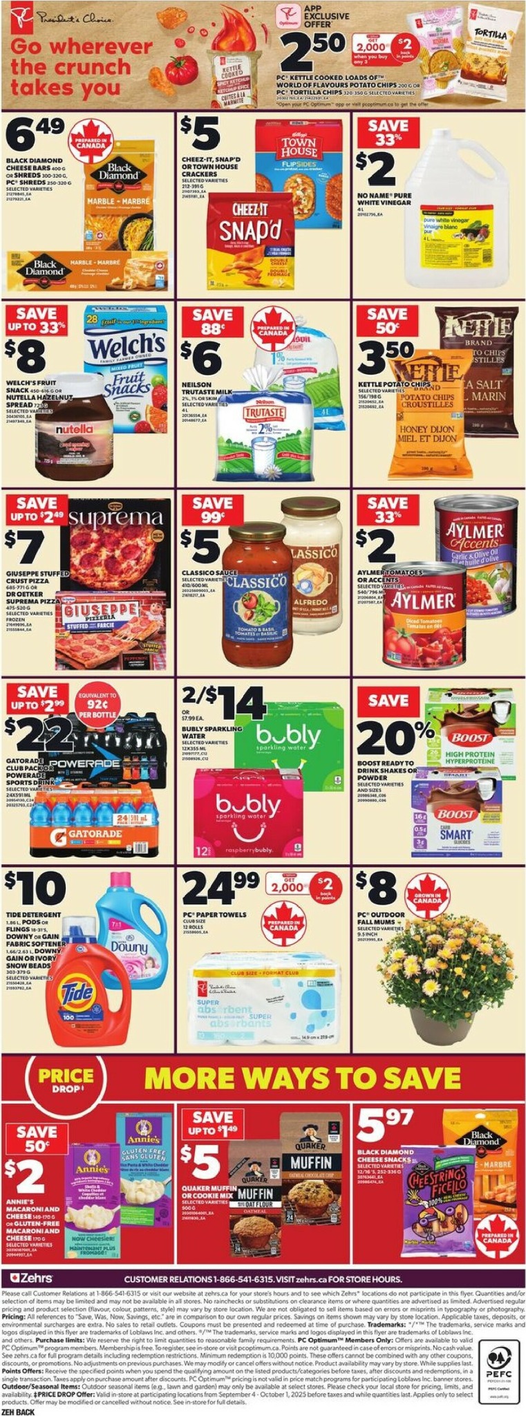 zehrs - Zehrs flyer valid from 09-25 - 10-01 - page: 4