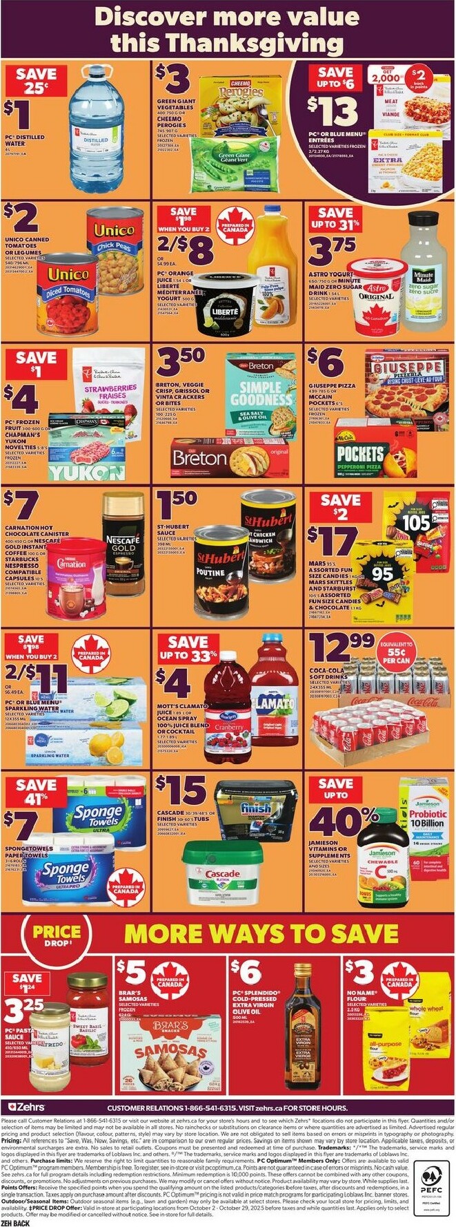 zehrs - Zehrs flyer valid from 10-09 - 10-15 - page: 4
