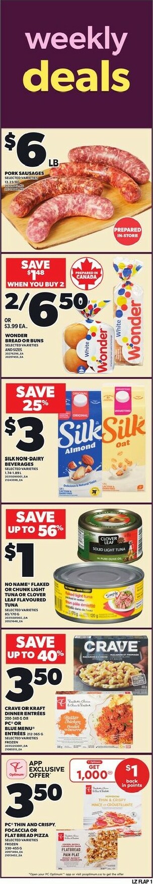 zehrs - Zehrs flyer valid from 10-16 - 10-22
