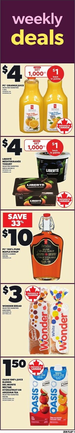 zehrs - Zehrs Flyer Valid From 01-15 to 01-21