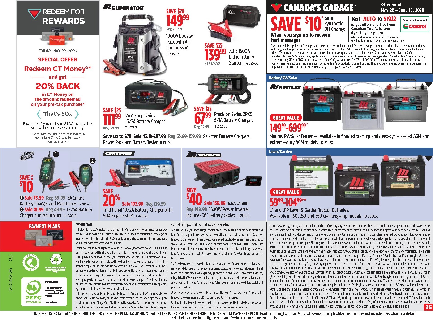 canadian-tire - New Canadian Tire Flyer for This Week – 2026-05-28 to 2026-06-07 - page: 34