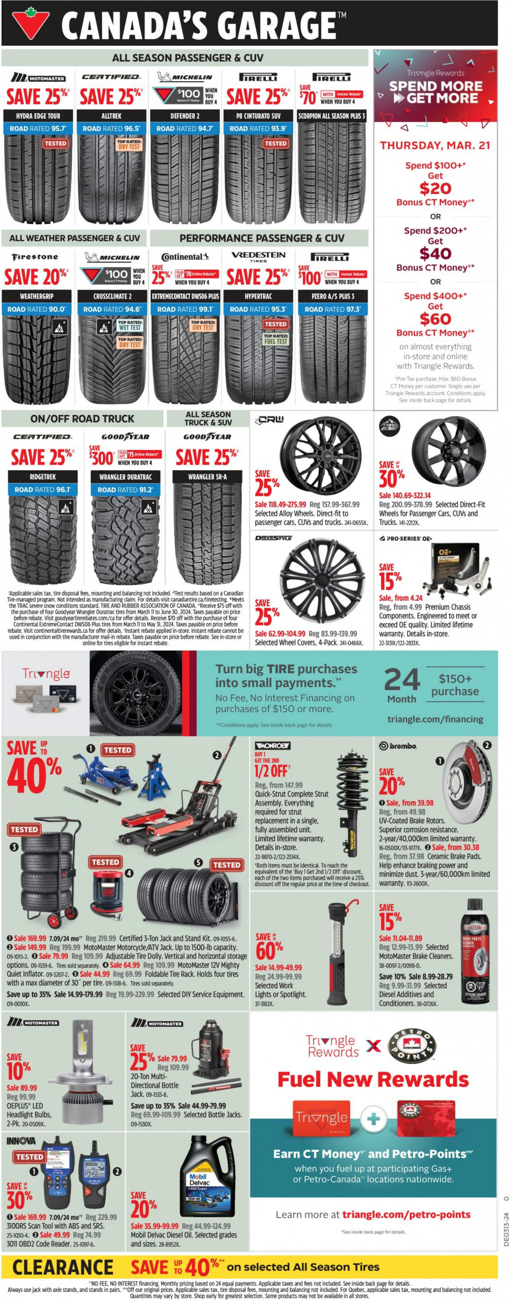 canadian-tire - Canadian Tire valid from 21.03.2024 - page: 16