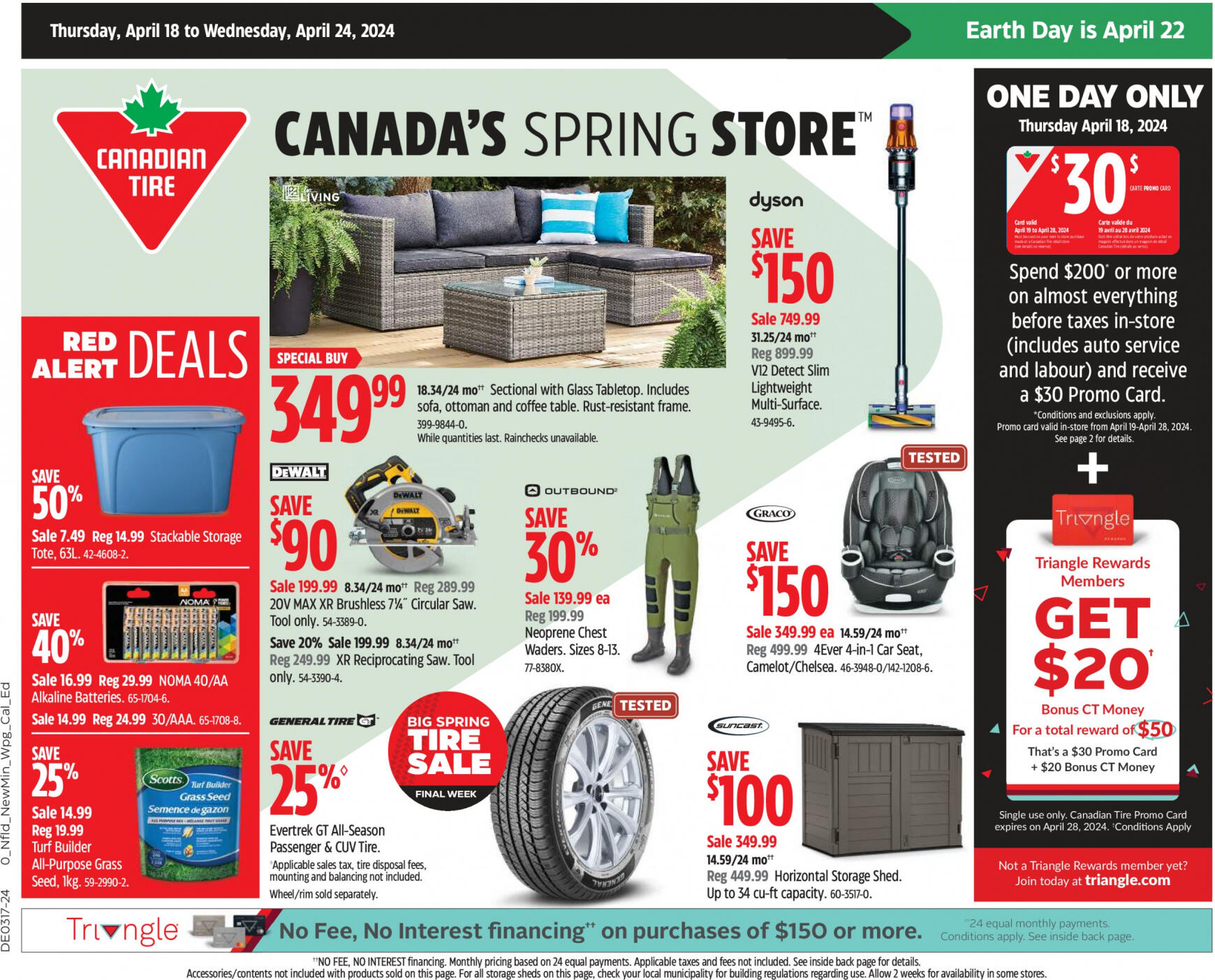 canadian-tire - Canadian Tire flyer current 18.04. - 24.04.
