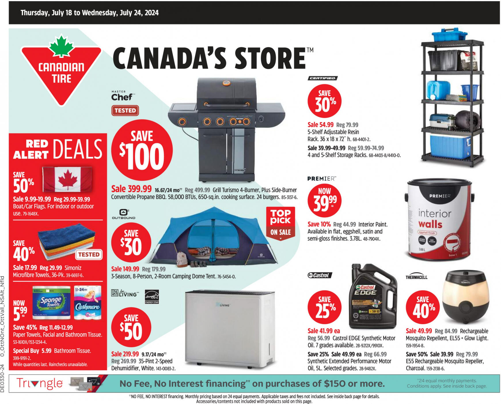 canadian-tire - Canadian Tire flyer current 18.07. - 24.07.