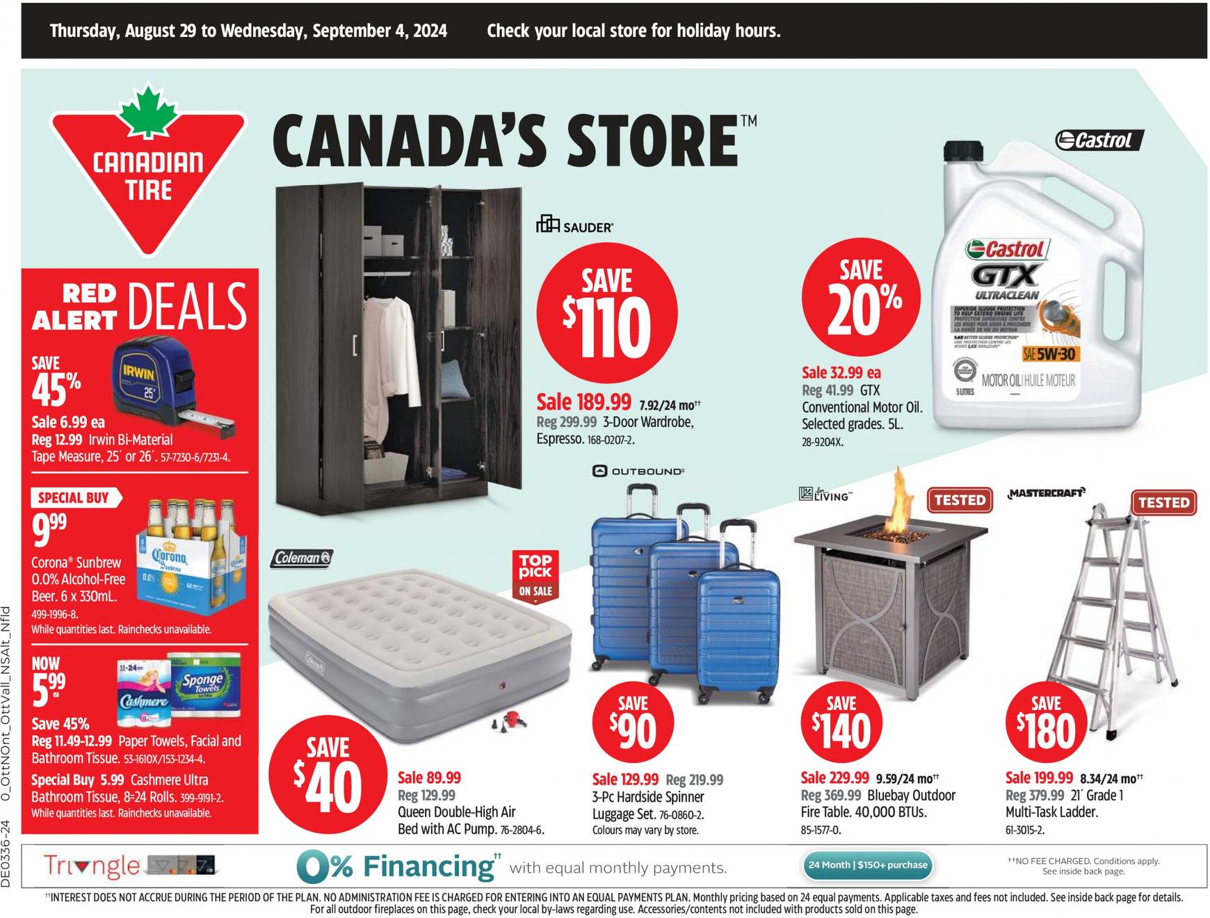 canadian-tire - Latest Canadian Tire flyer 29.08. - 04.09.