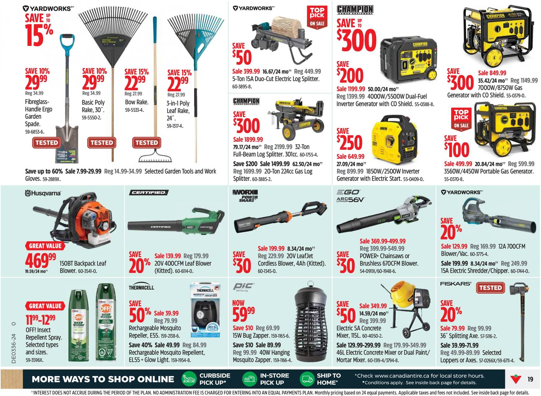 canadian-tire - Latest Canadian Tire flyer 29.08. - 04.09. - page: 19