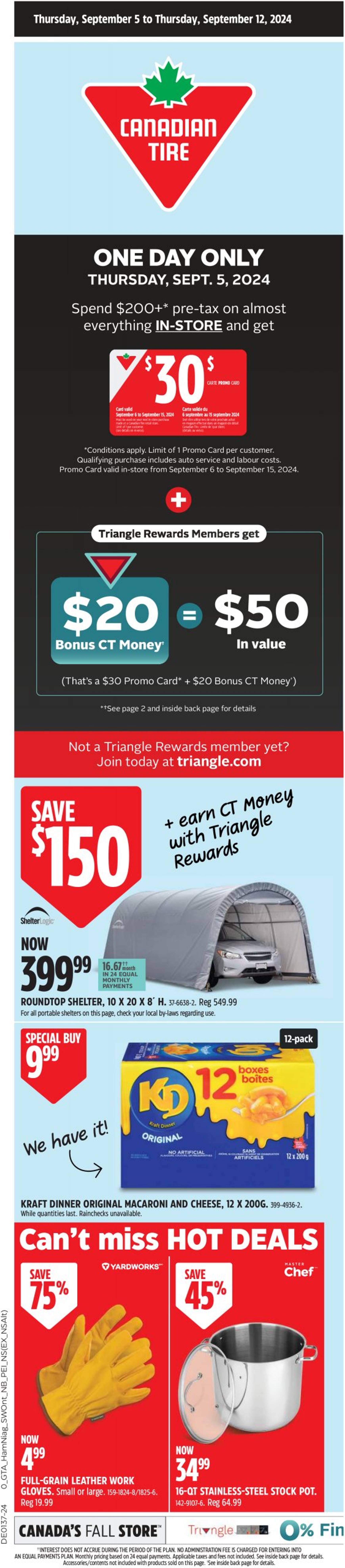 canadian-tire - Latest Canadian Tire flyer 05.09. - 11.09. - page: 2