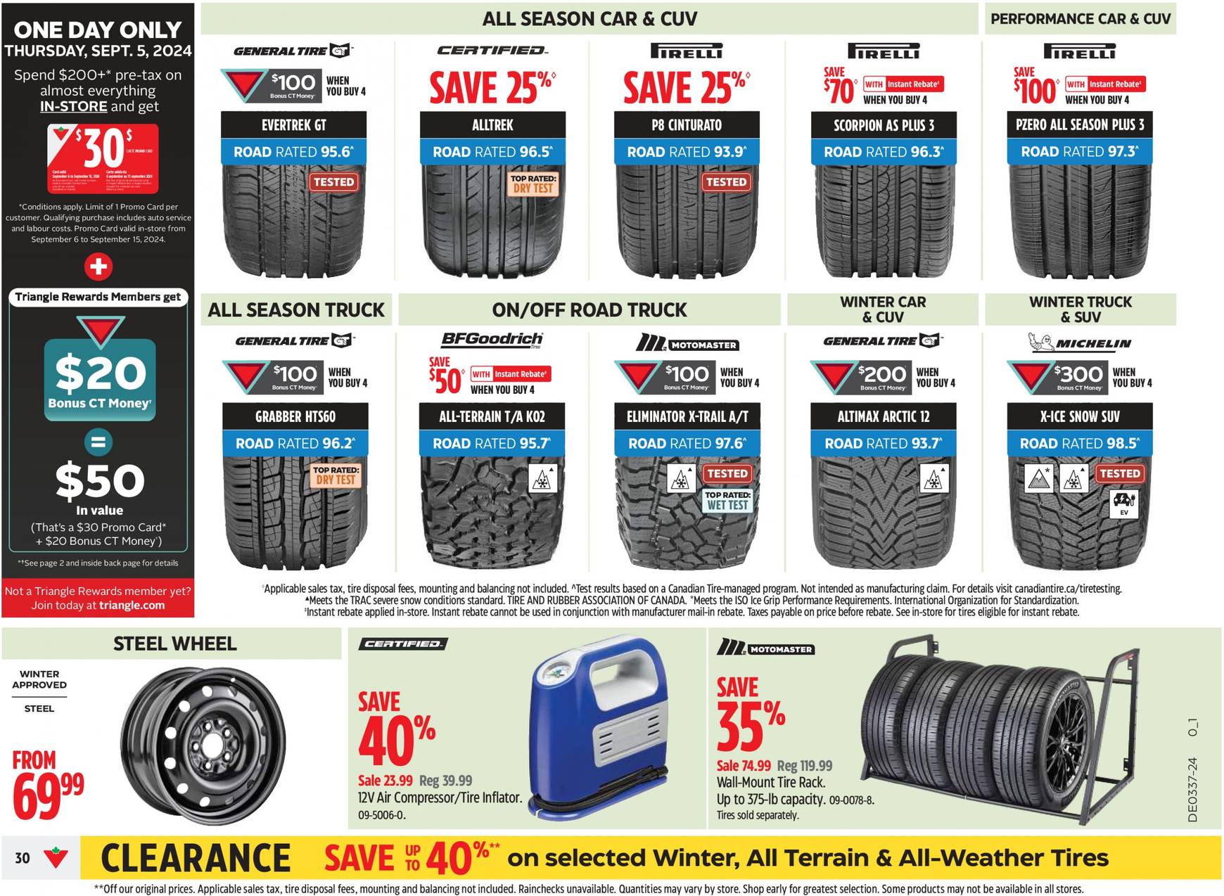 canadian-tire - Latest Canadian Tire flyer 05.09. - 11.09. - page: 30